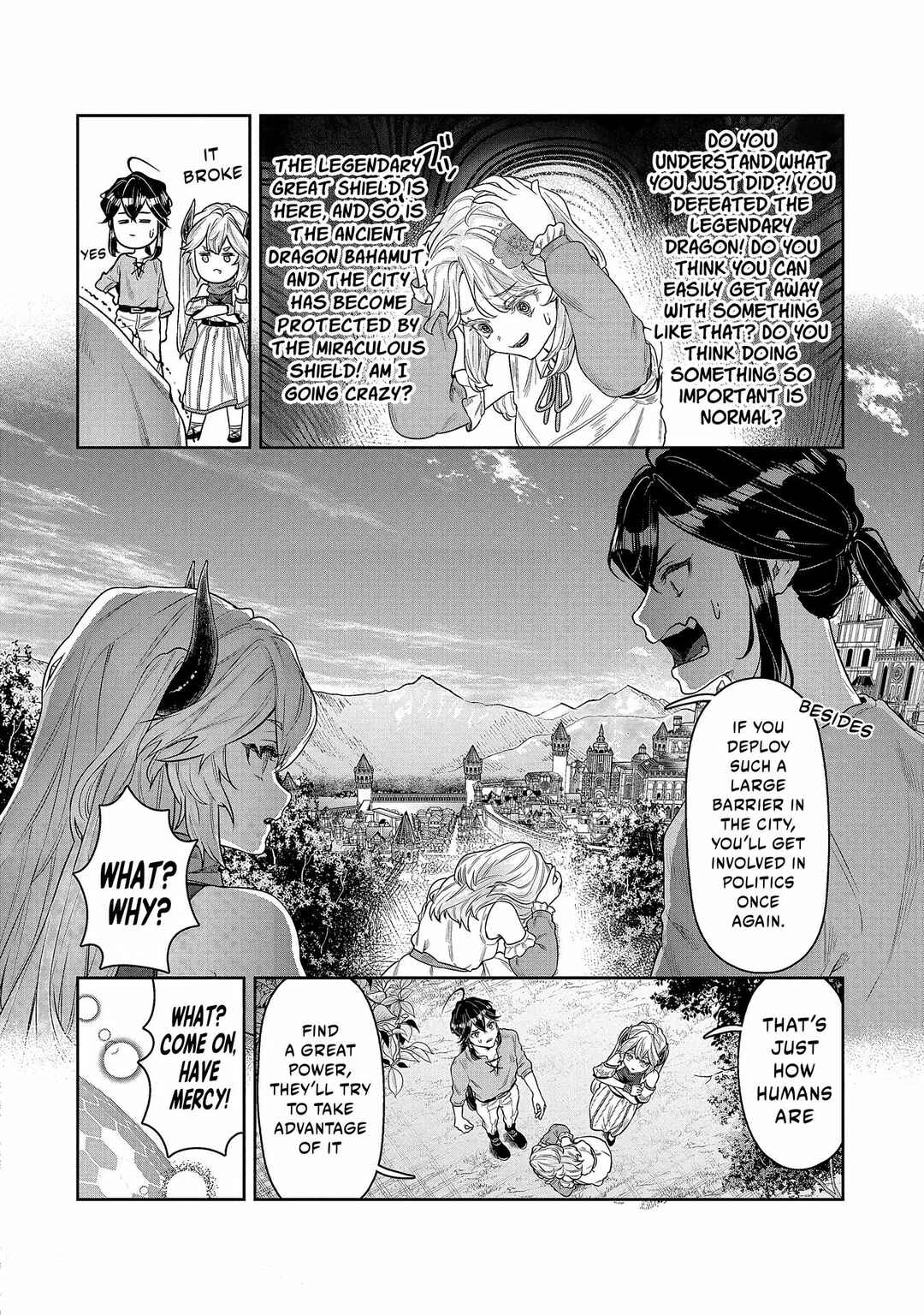 Page 33 Chapter 3 Kuni ni Saikyou no Barrier wo Hattara Heiwa ni Narisugite Tsuihousaremashita ~Ore no Mahou ga Yabasugite, Bijo to Mazoku ni Kakomarerun da ga!?~