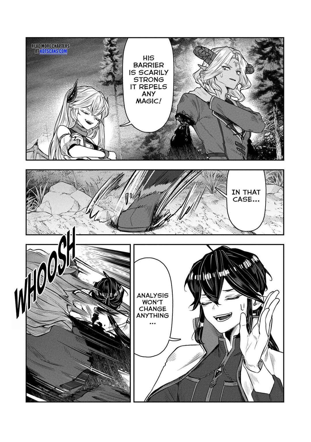 Page 4 Chapter 8 Kuni ni Saikyou no Barrier wo Hattara Heiwa ni Narisugite Tsuihousaremashita ~Ore no Mahou ga Yabasugite, Bijo to Mazoku ni Kakomarerun da ga!?~