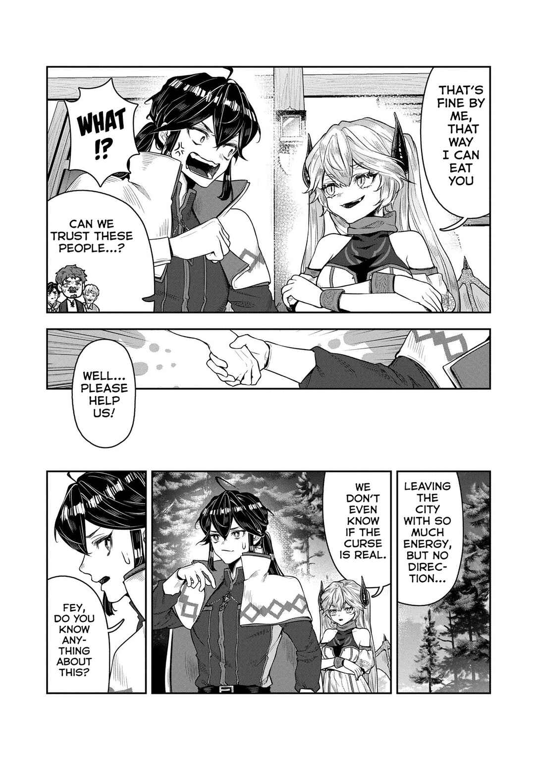 Page 12 Chapter 7 Kuni ni Saikyou no Barrier wo Hattara Heiwa ni Narisugite Tsuihousaremashita ~Ore no Mahou ga Yabasugite, Bijo to Mazoku ni Kakomarerun da ga!?~