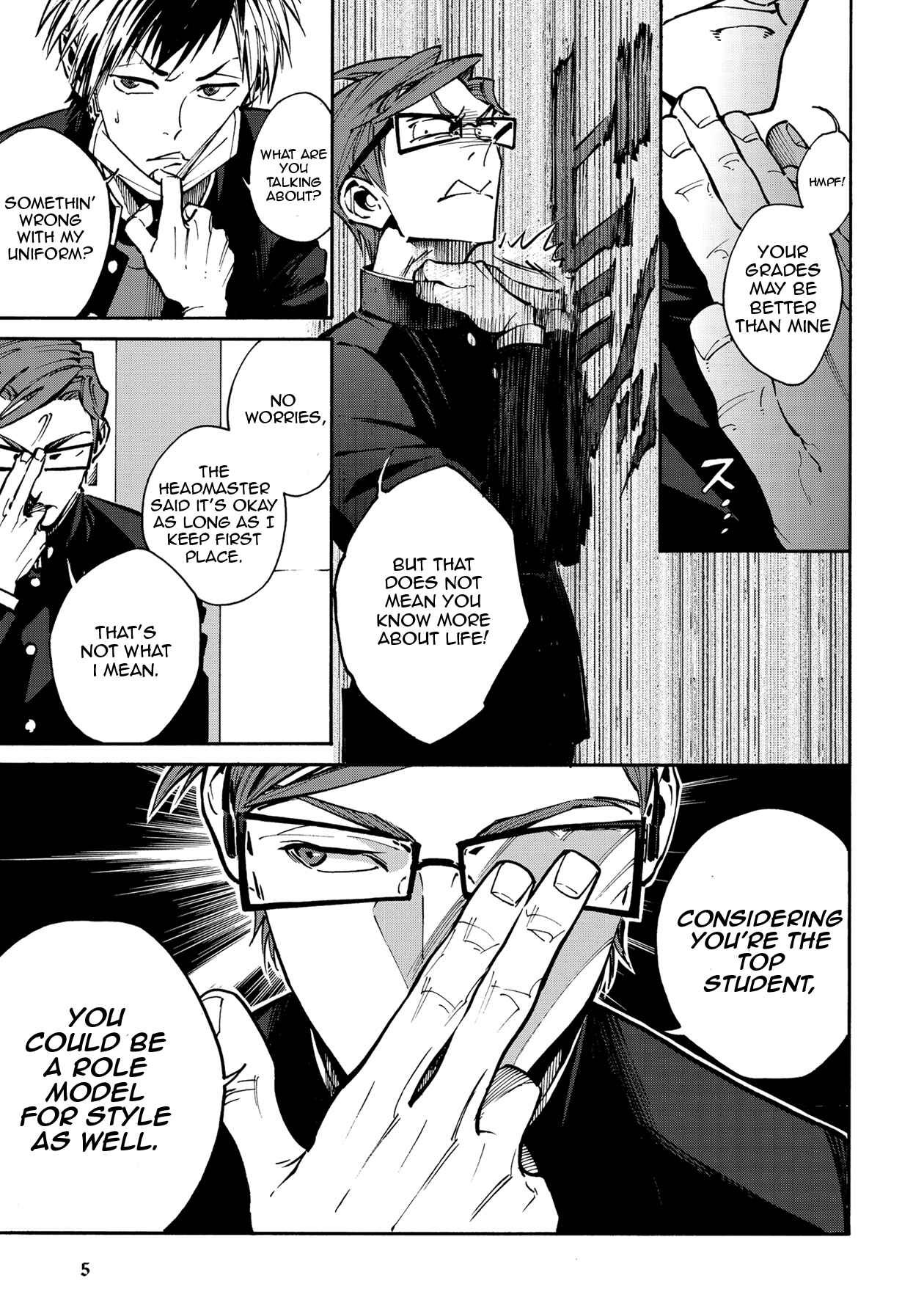 Page 5 Chapter 7 Rojiura Brothers