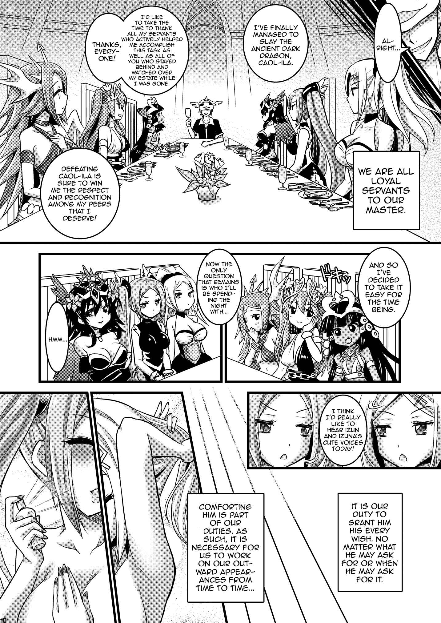 Page 9 Chapter 2 Puzzle & Dragons - Neko Futatsu Kurai (Doujinshi)