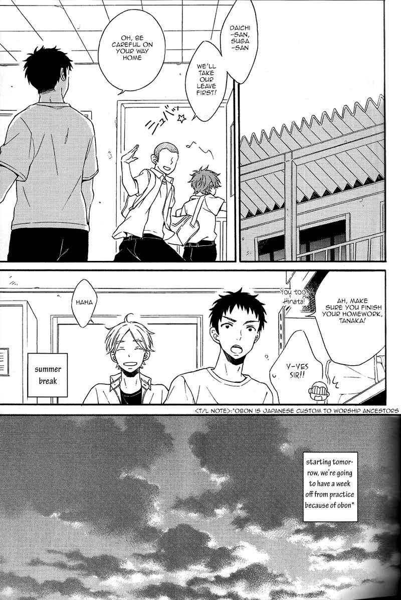 Page 4 Chapter Unknown_c6c1 Haikyuu!! - Kyou no Owari ni Arigatou wo. (Doujinshi)