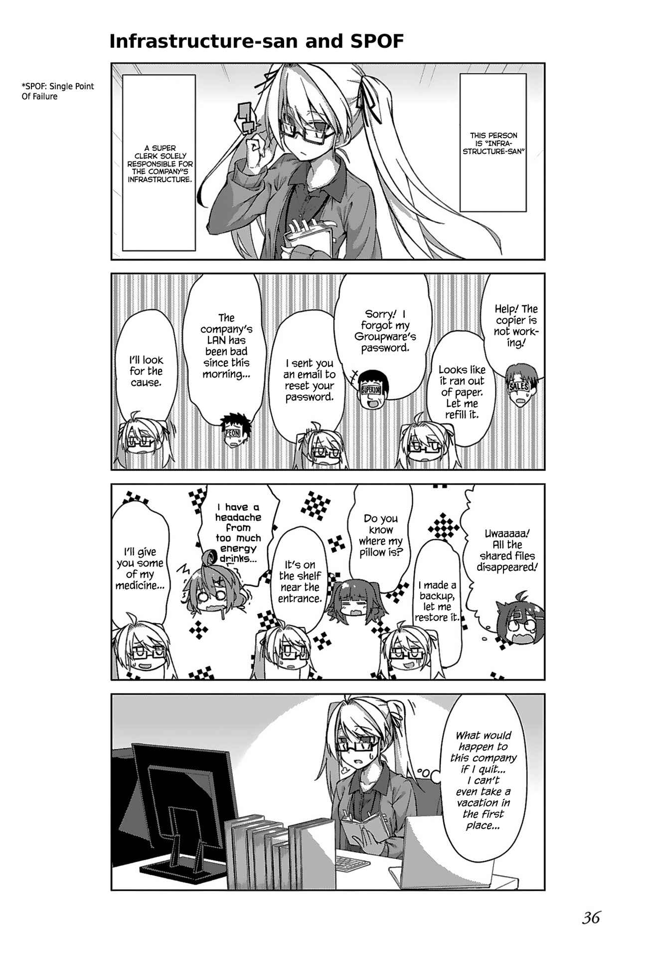 Page 10 Chapter 9 Ikinokore! Shachiku-chan