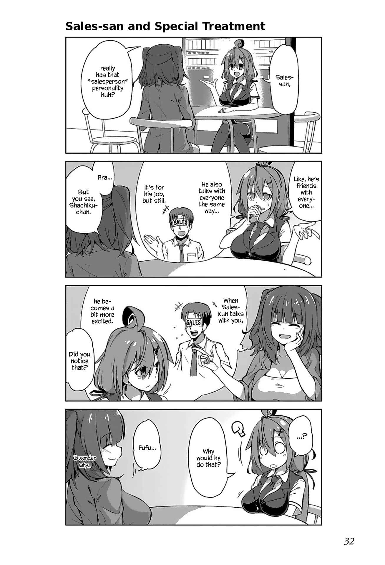 Page 6 Chapter 9 Ikinokore! Shachiku-chan