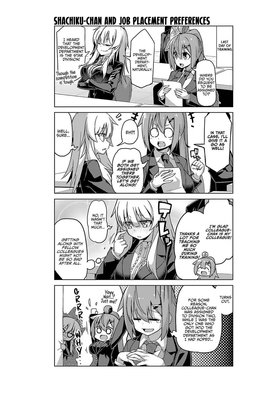 Page 10 Chapter 17 Ikinokore! Shachiku-chan