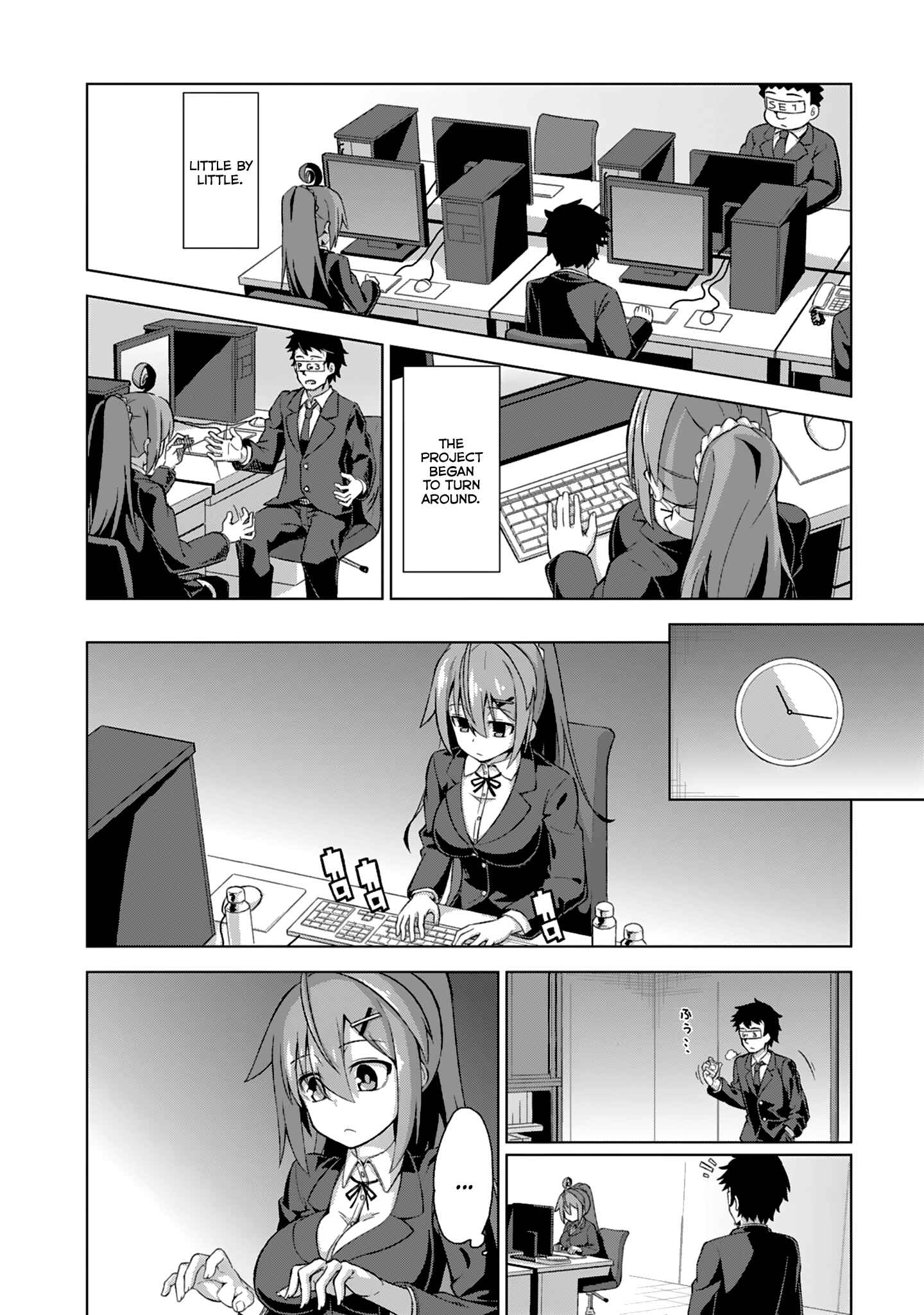 Page 12 Chapter 6.6 Ikinokore! Shachiku-chan