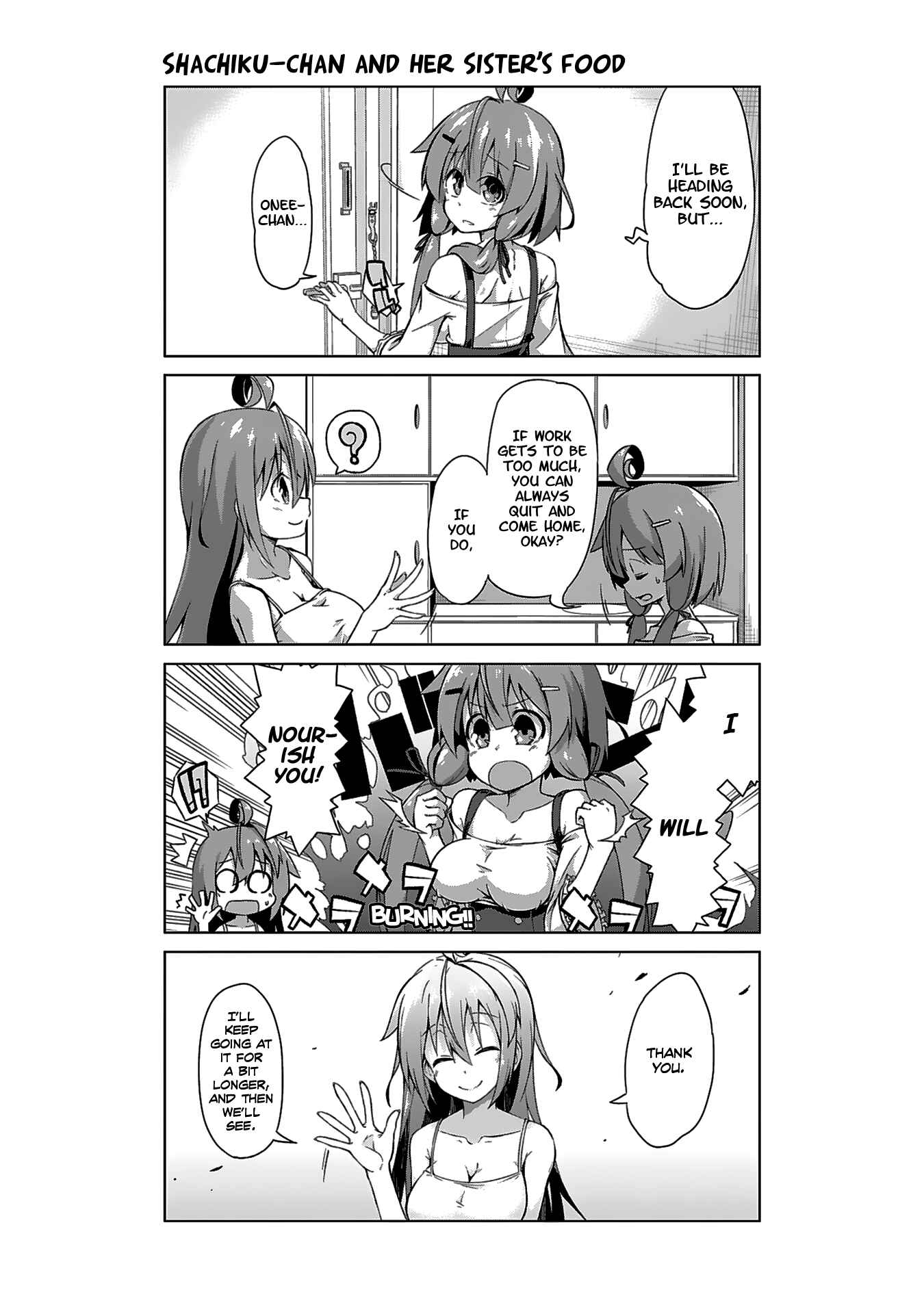 Page 8 Chapter 8 Ikinokore! Shachiku-chan