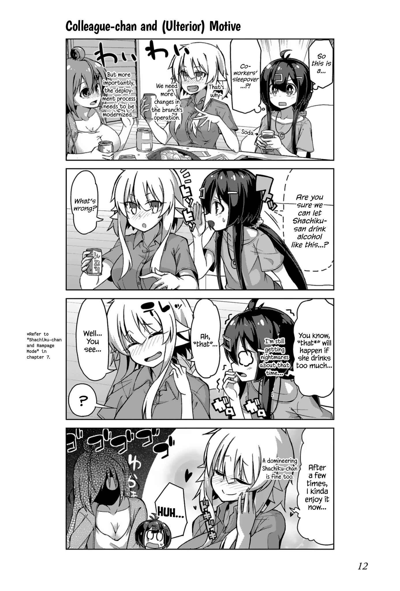 Page 10 Chapter 13 Ikinokore! Shachiku-chan