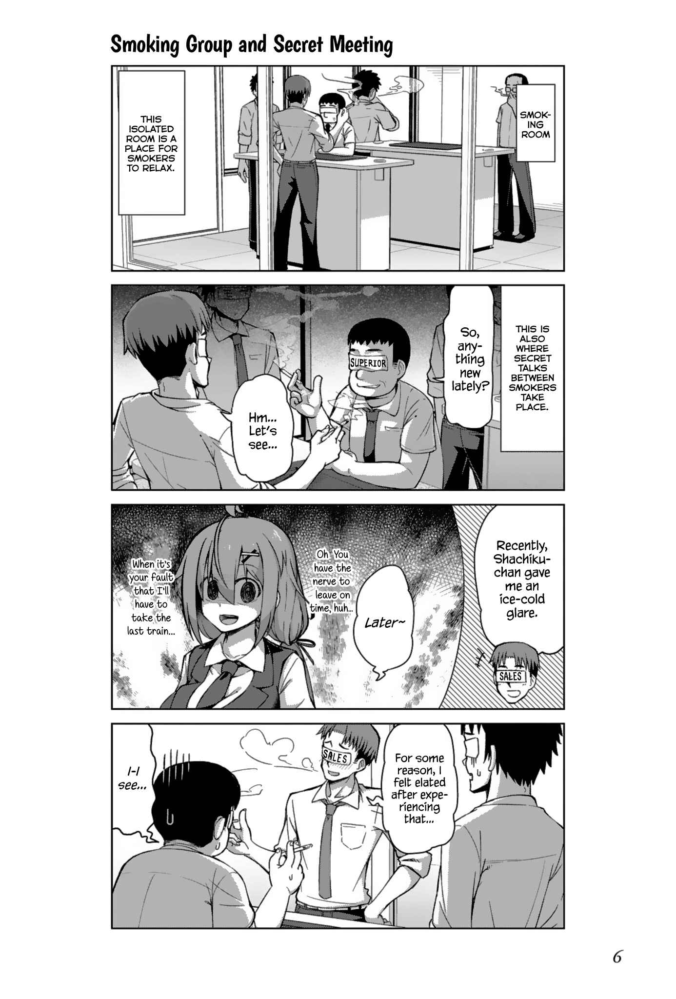 Page 4 Chapter 13 Ikinokore! Shachiku-chan