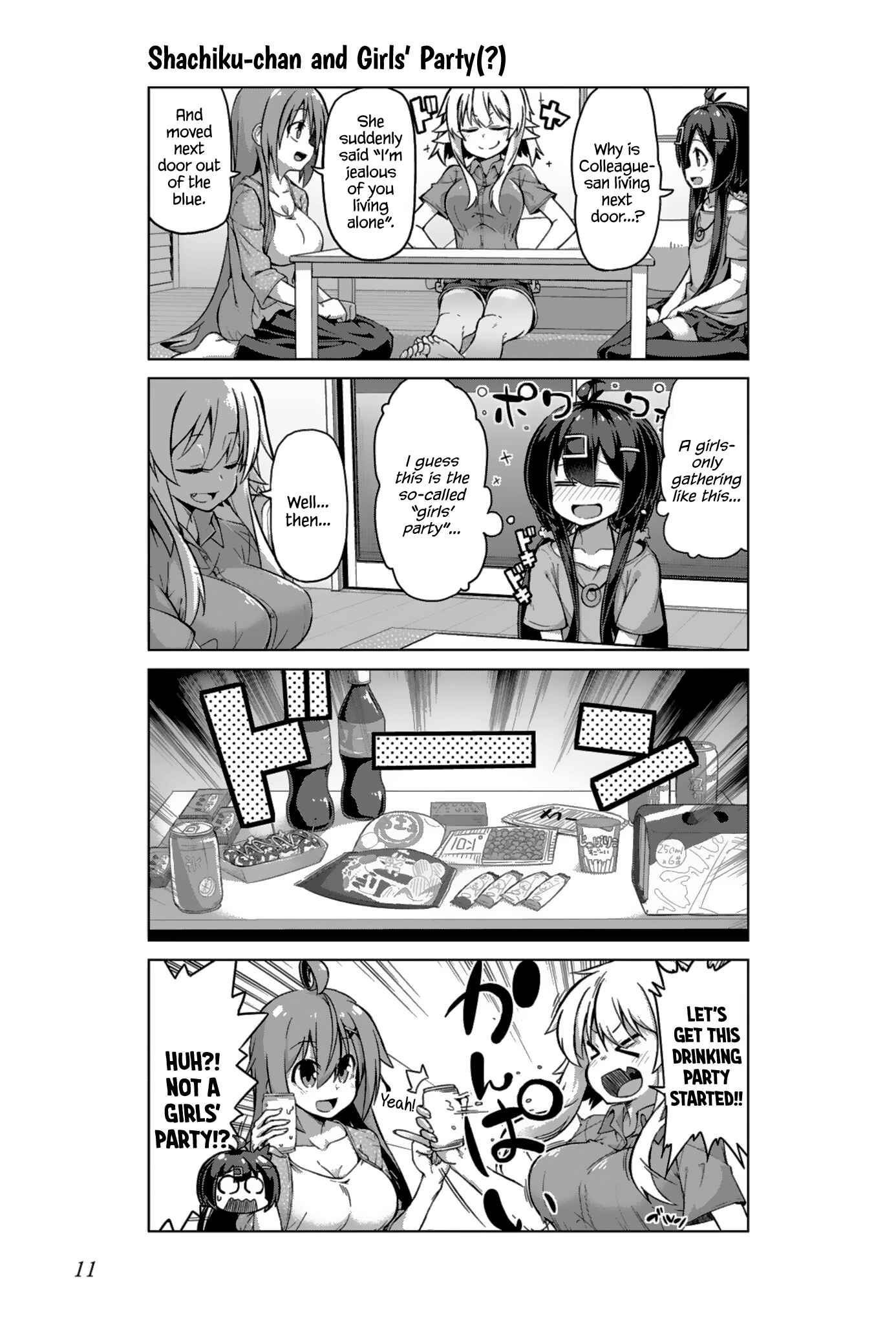 Page 9 Chapter 13 Ikinokore! Shachiku-chan