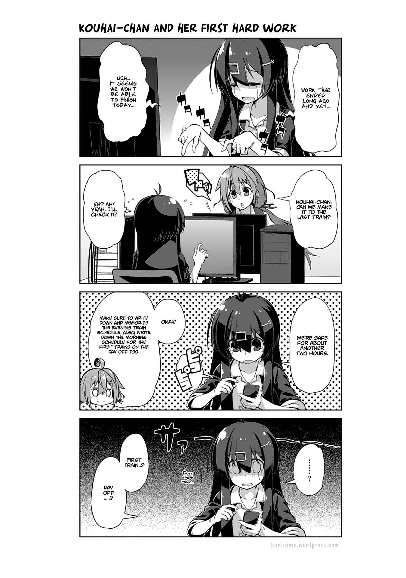 Page 3 Chapter 6 Ikinokore! Shachiku-chan