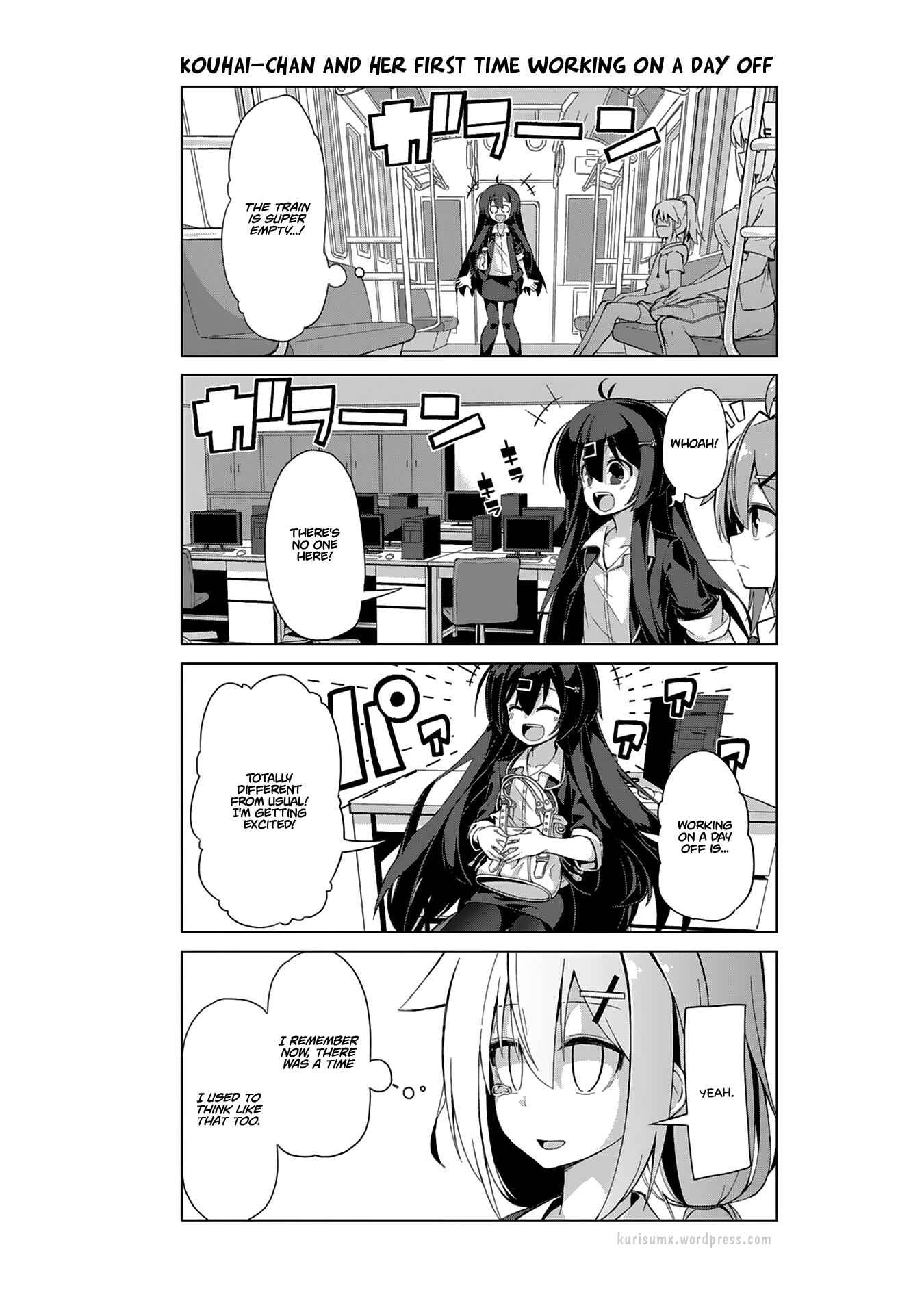 Page 4 Chapter 6 Ikinokore! Shachiku-chan