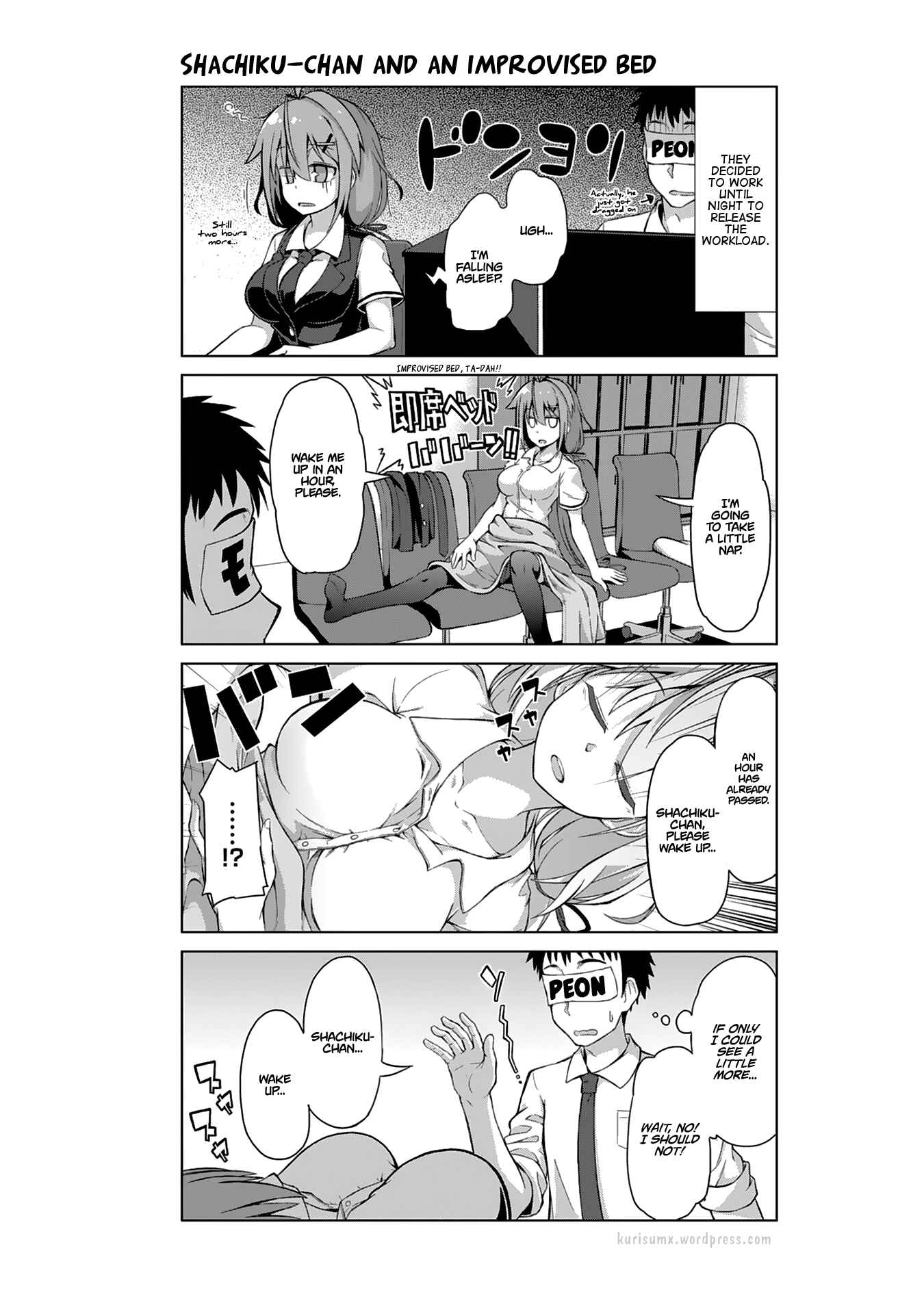 Page 5 Chapter 6 Ikinokore! Shachiku-chan