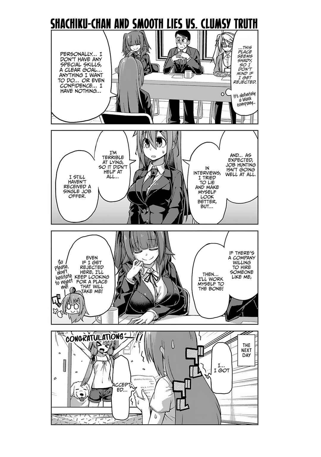 Page 11 Chapter 16 Ikinokore! Shachiku-chan