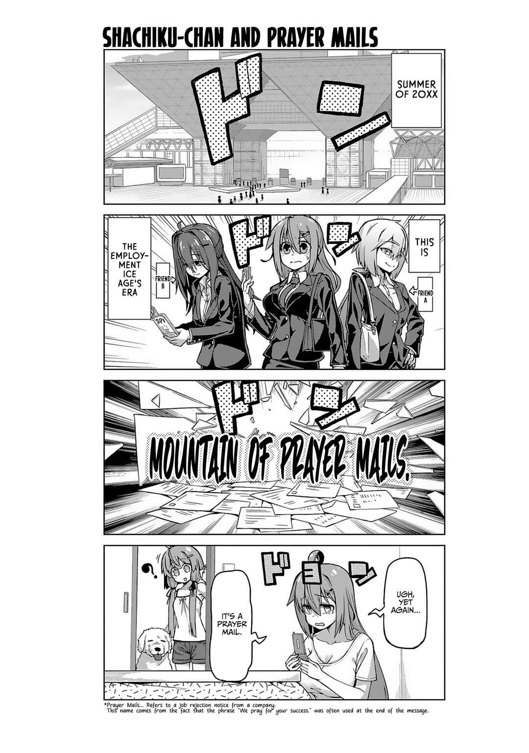 Page 6 Chapter 16 Ikinokore! Shachiku-chan