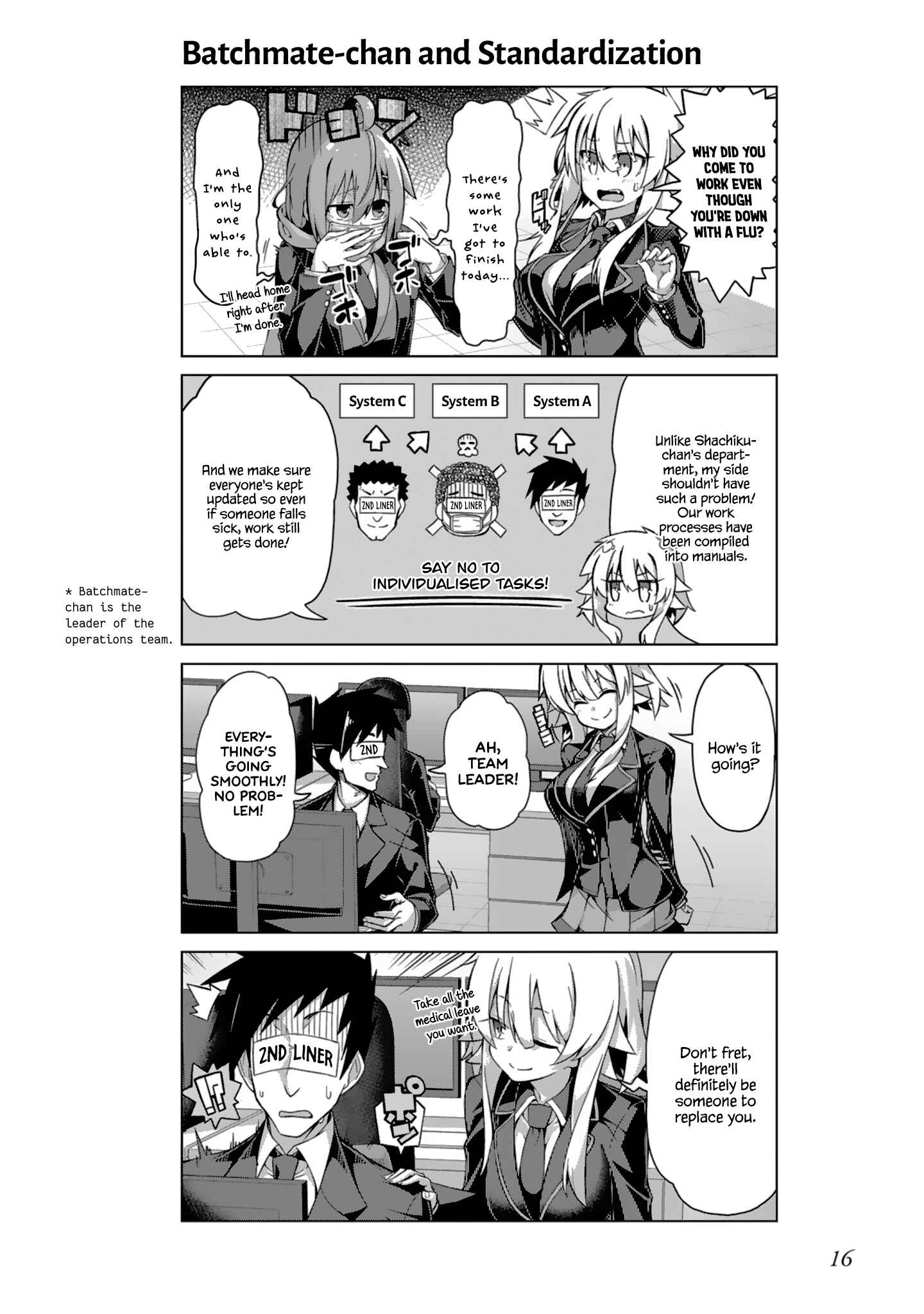 Page 2 Chapter 14 Ikinokore! Shachiku-chan