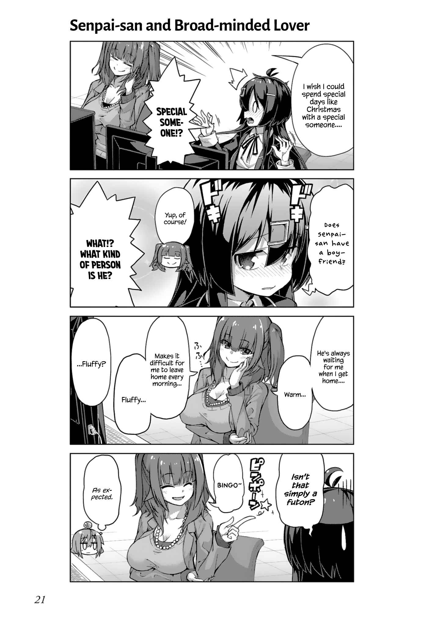Page 7 Chapter 14 Ikinokore! Shachiku-chan