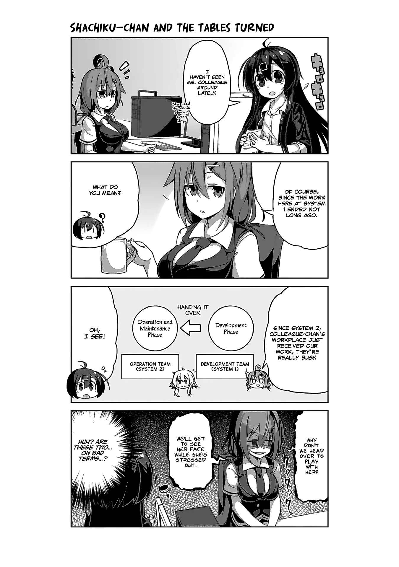 Page 7 Chapter 7 Ikinokore! Shachiku-chan