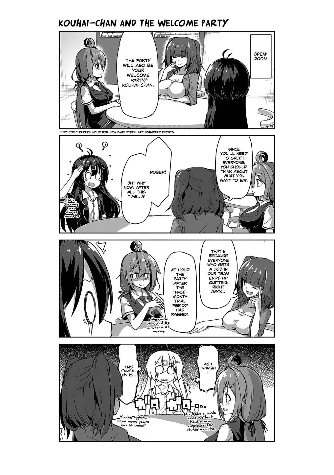 Page 9 Chapter 7 Ikinokore! Shachiku-chan