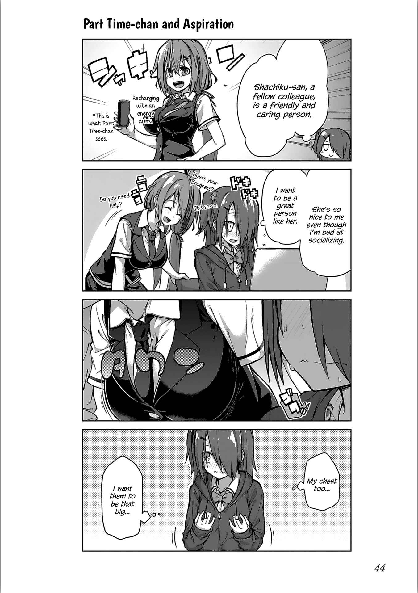 Page 6 Chapter 10 Ikinokore! Shachiku-chan