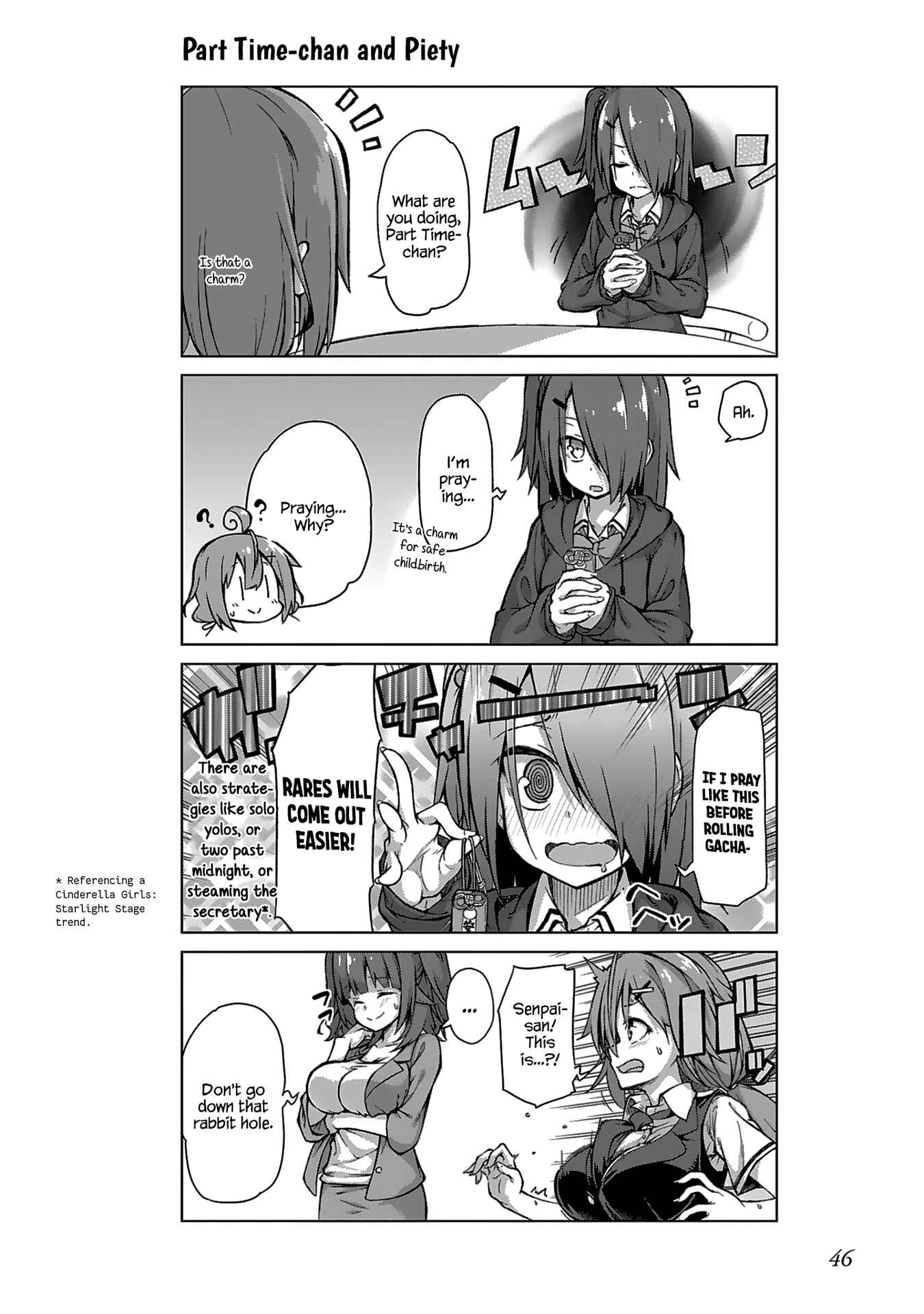 Page 8 Chapter 10 Ikinokore! Shachiku-chan