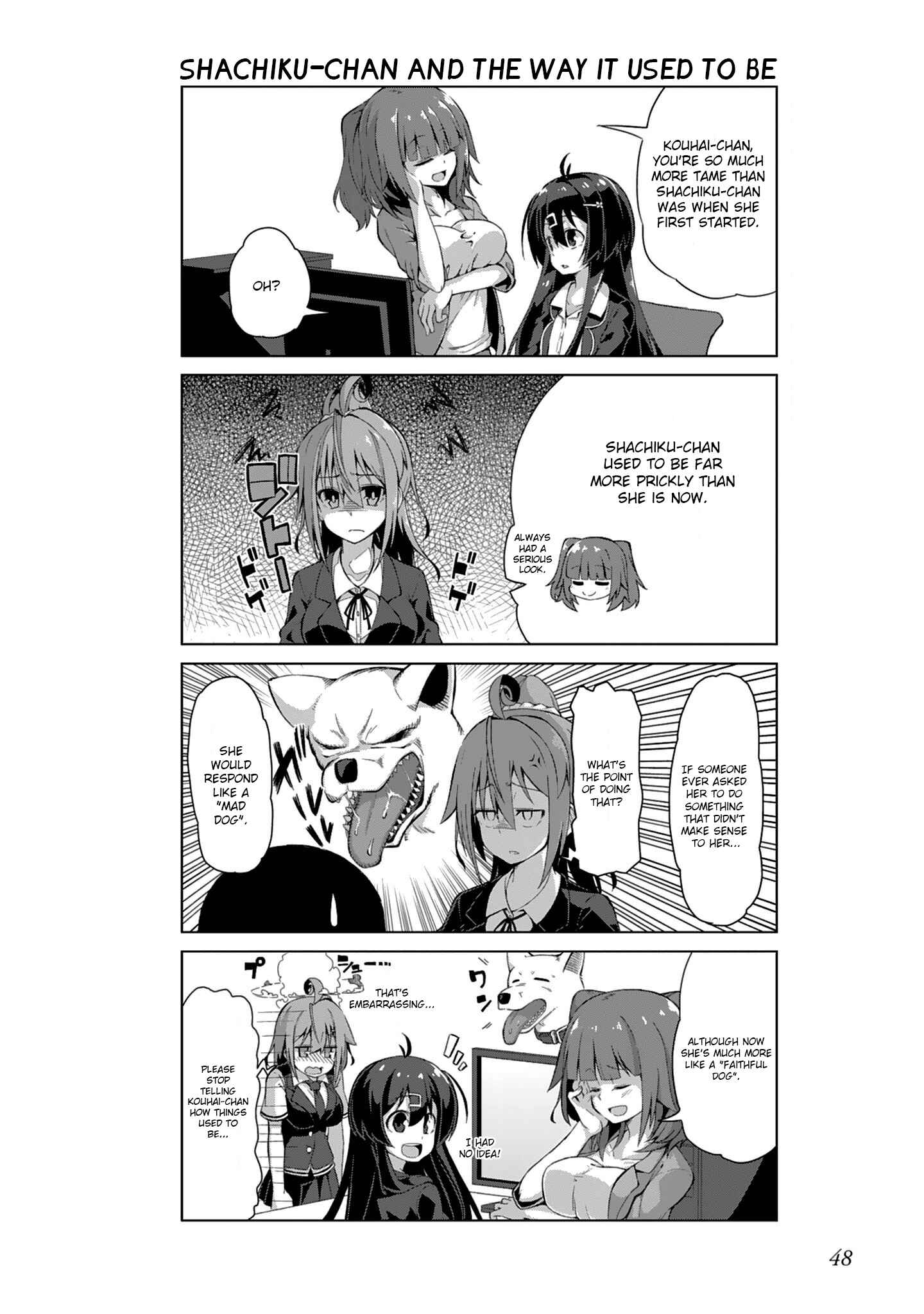 Page 6 Chapter 5 Ikinokore! Shachiku-chan