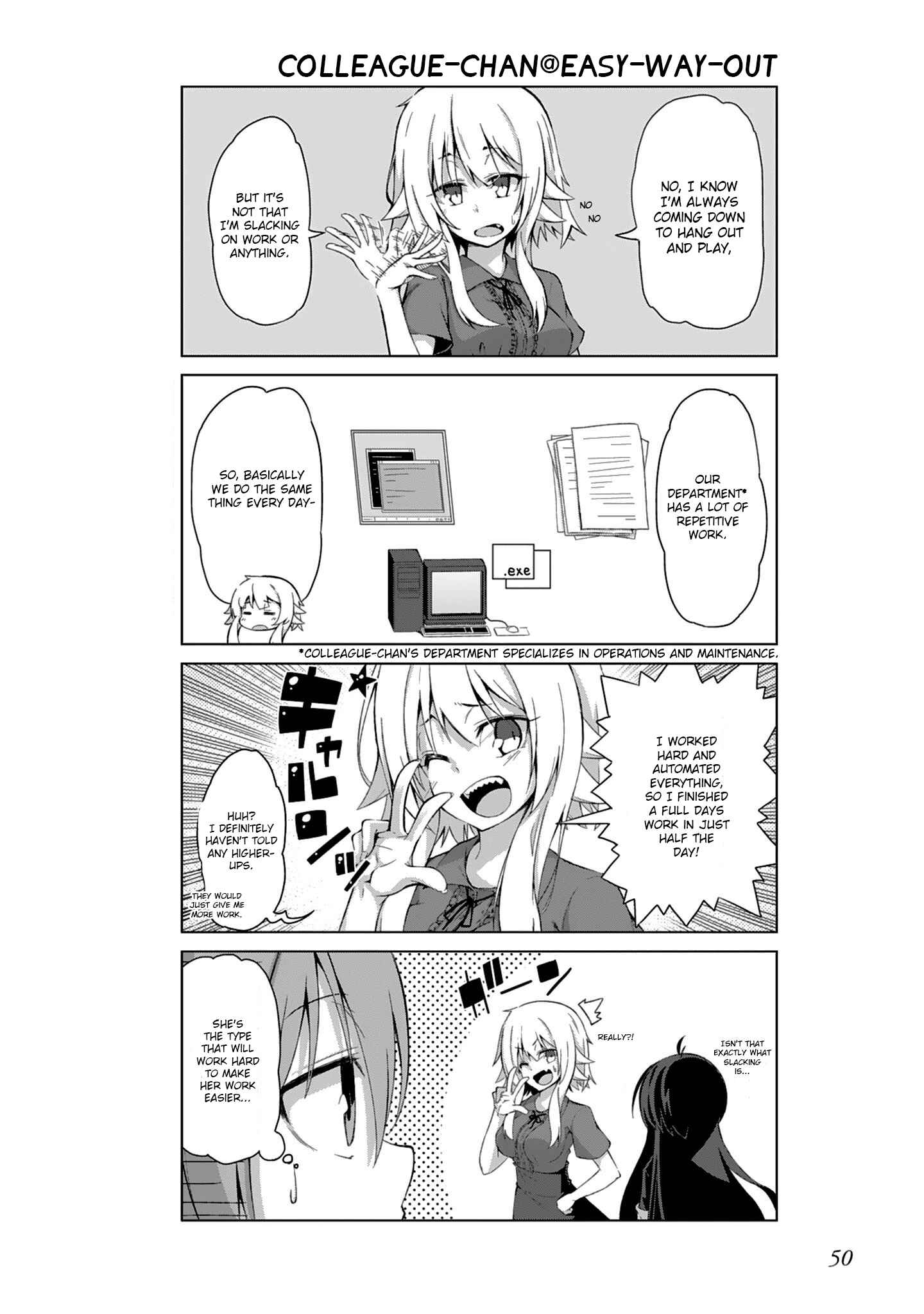 Page 8 Chapter 5 Ikinokore! Shachiku-chan