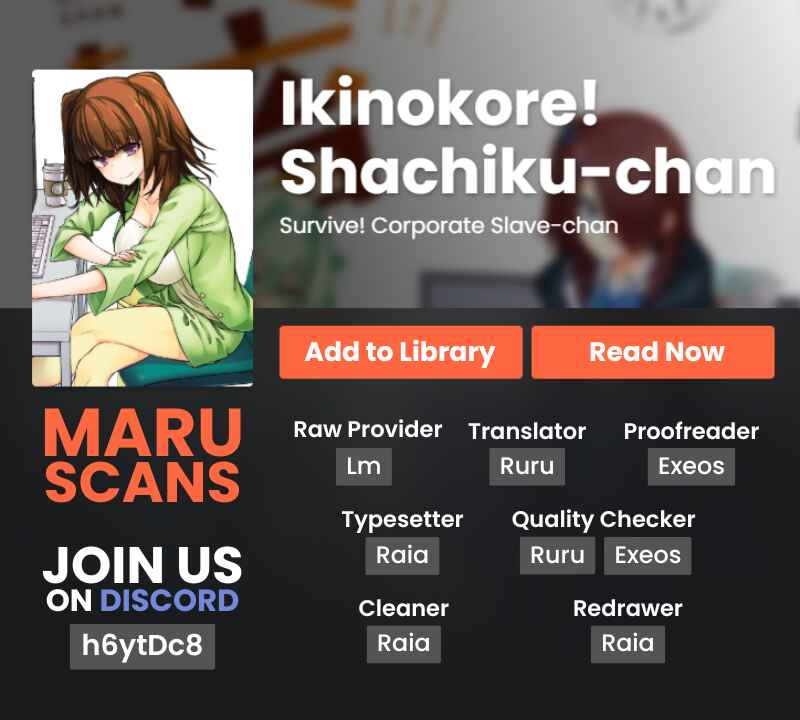 Page 13 Chapter 18 Ikinokore! Shachiku-chan