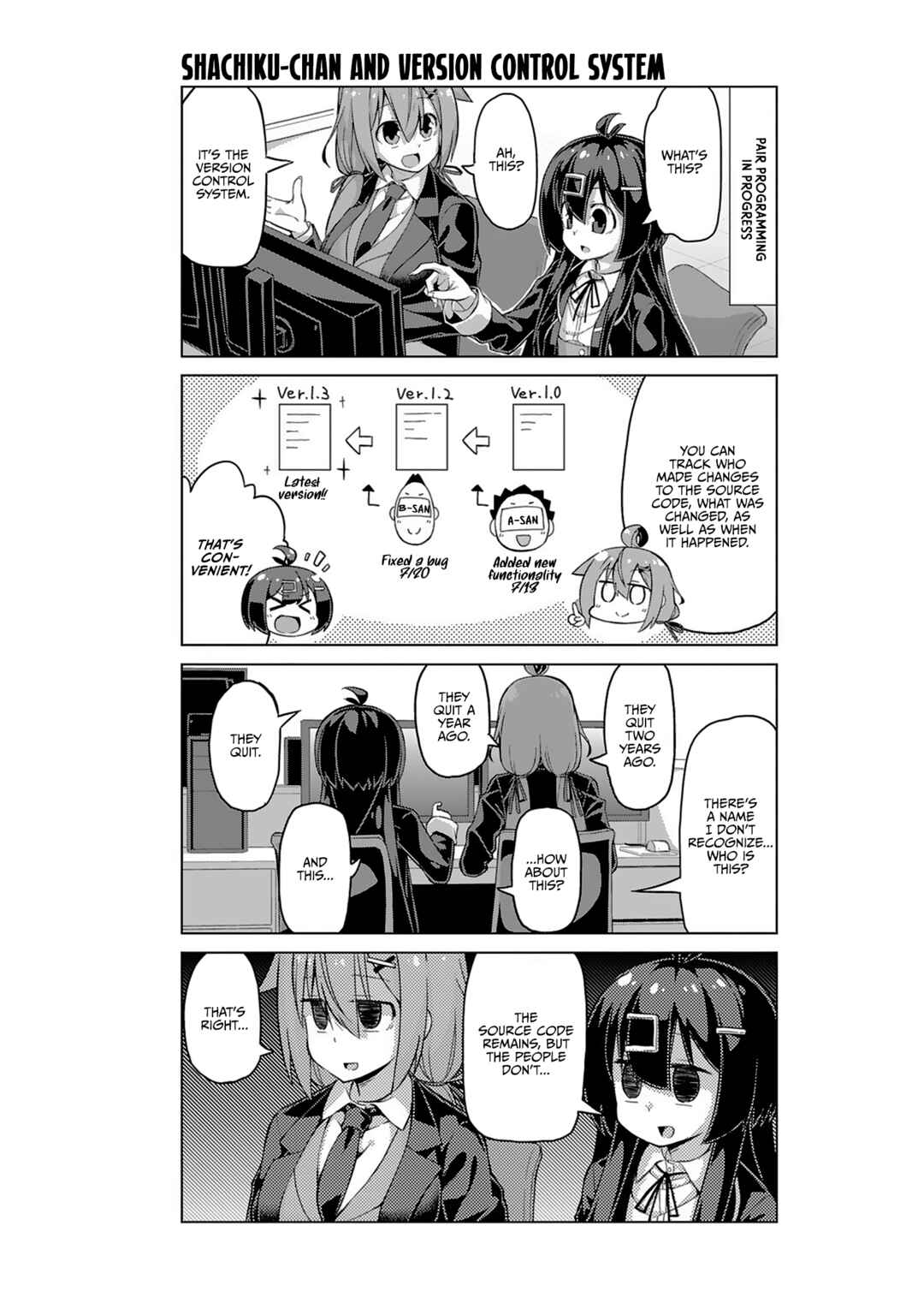 Page 4 Chapter 18 Ikinokore! Shachiku-chan