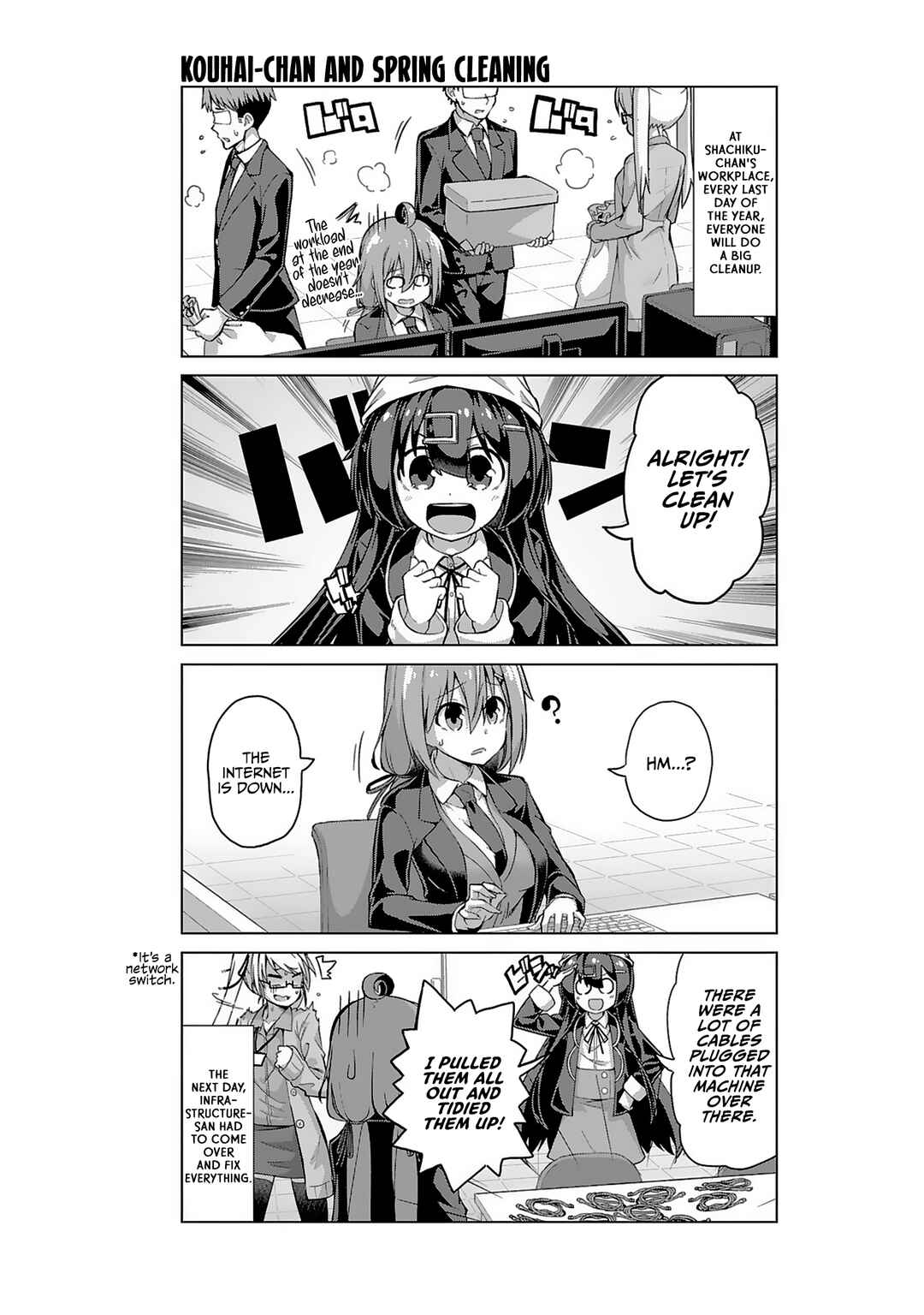 Page 2 Chapter 15 Ikinokore! Shachiku-chan