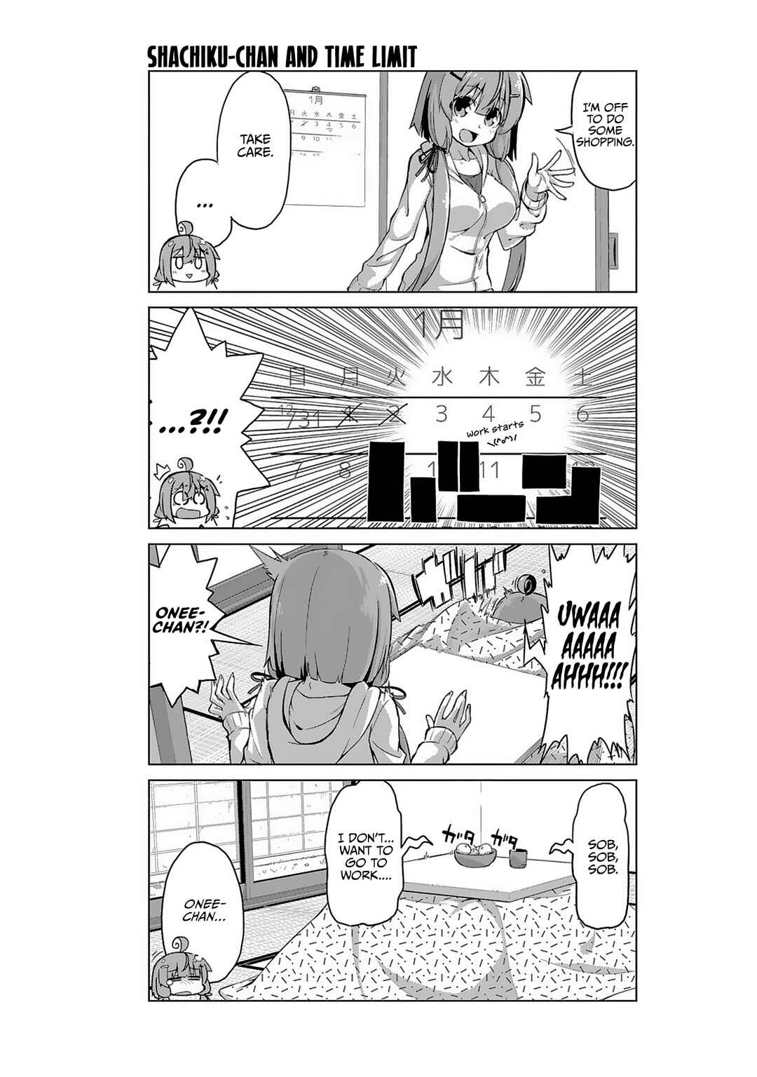 Page 6 Chapter 15 Ikinokore! Shachiku-chan