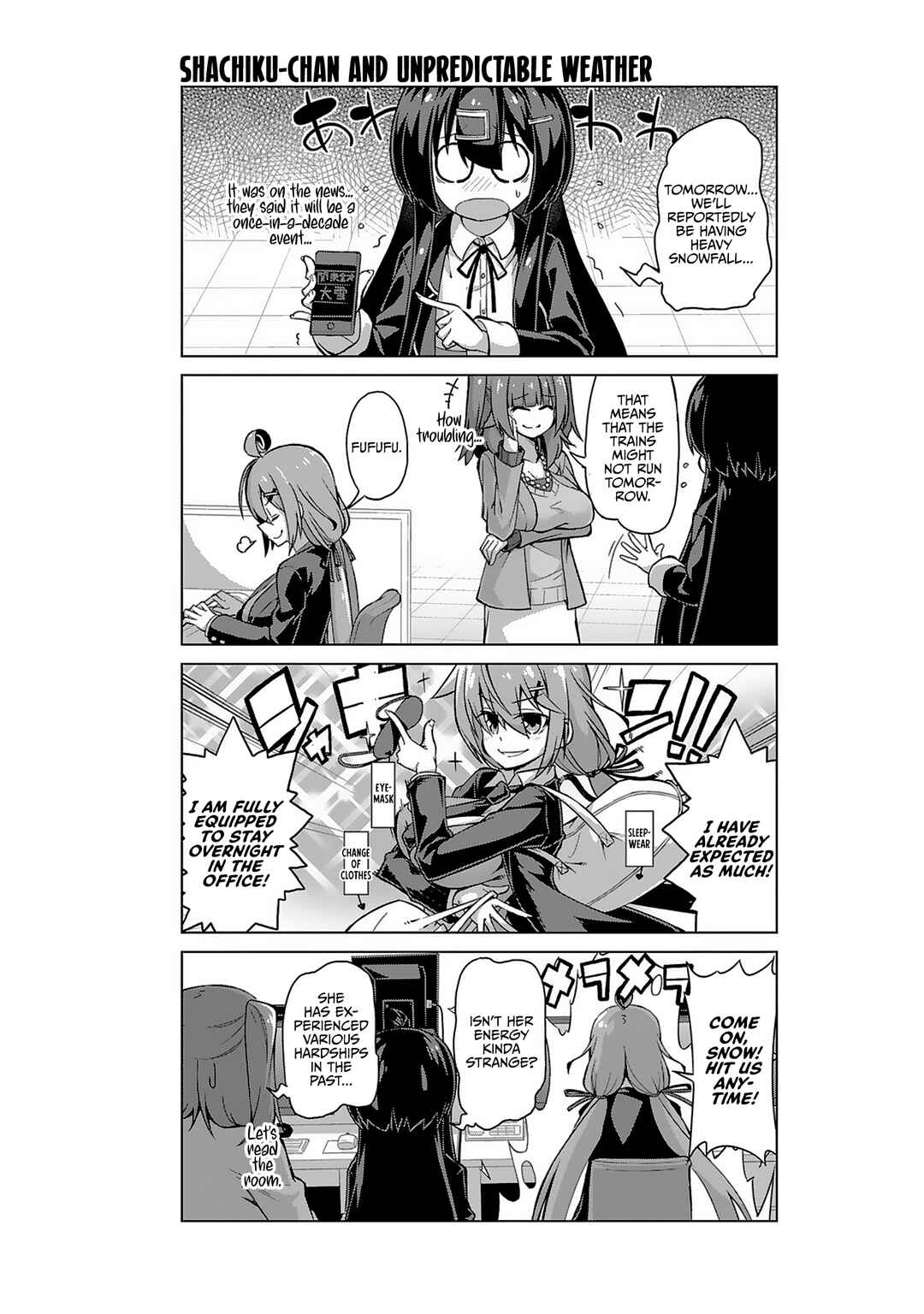 Page 8 Chapter 15 Ikinokore! Shachiku-chan