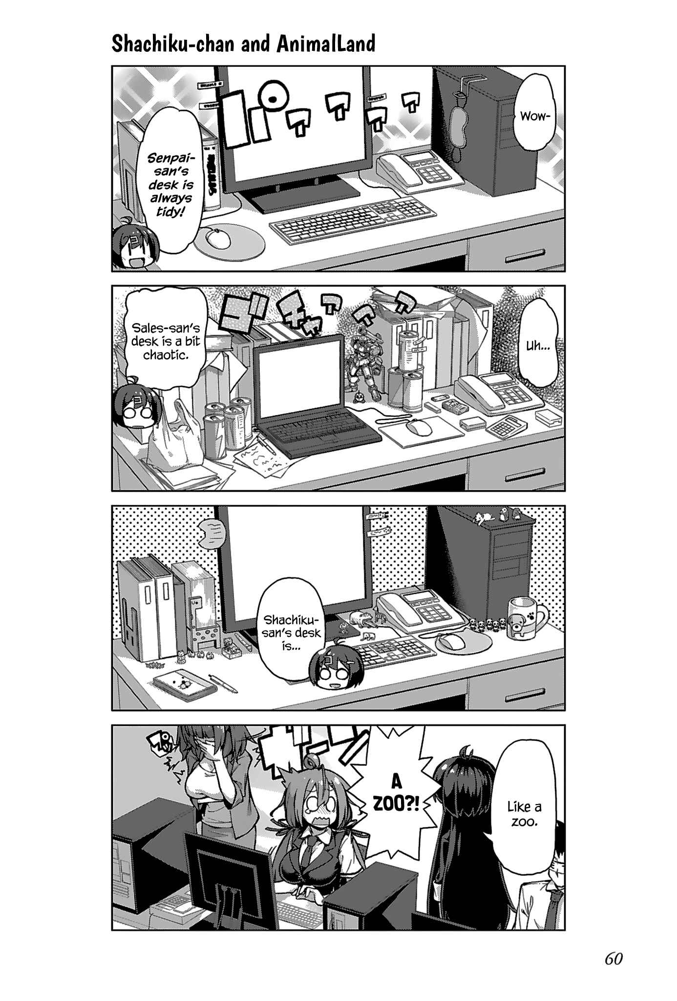 Page 10 Chapter 11 Ikinokore! Shachiku-chan