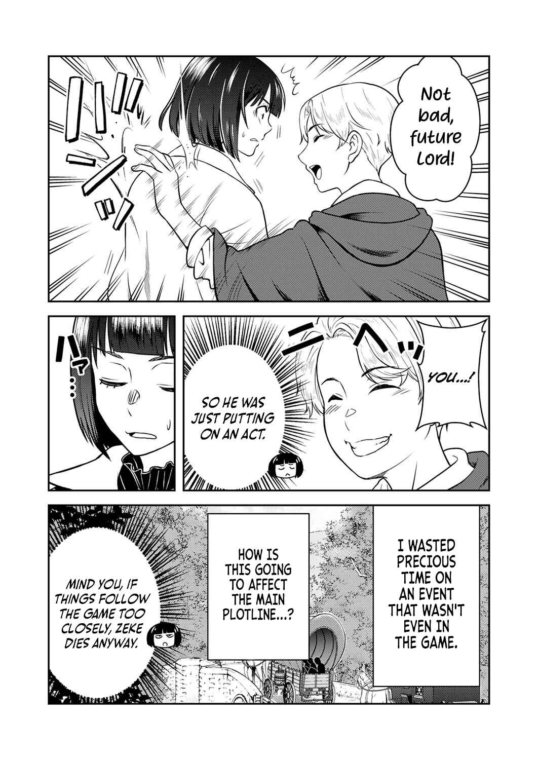 Page 27 Chapter 5 Saikyou Kizoku wa Shibou Flag wo Kutsugaesu