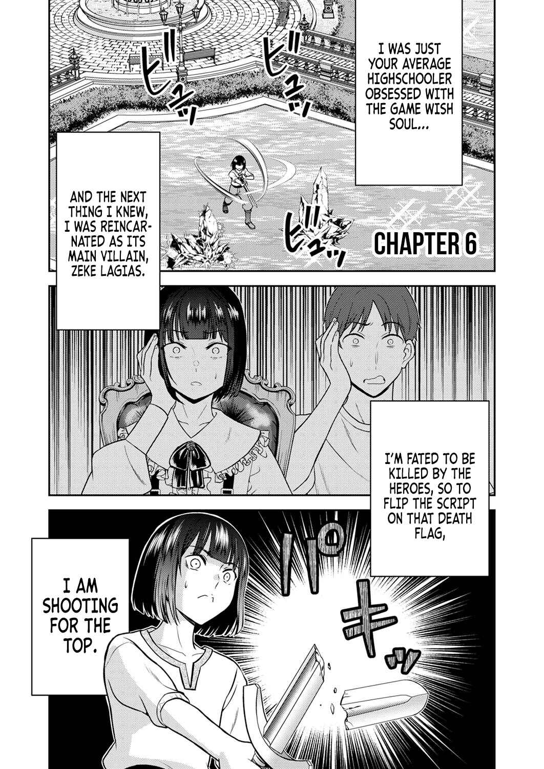 Page 2 Chapter 6 Saikyou Kizoku wa Shibou Flag wo Kutsugaesu