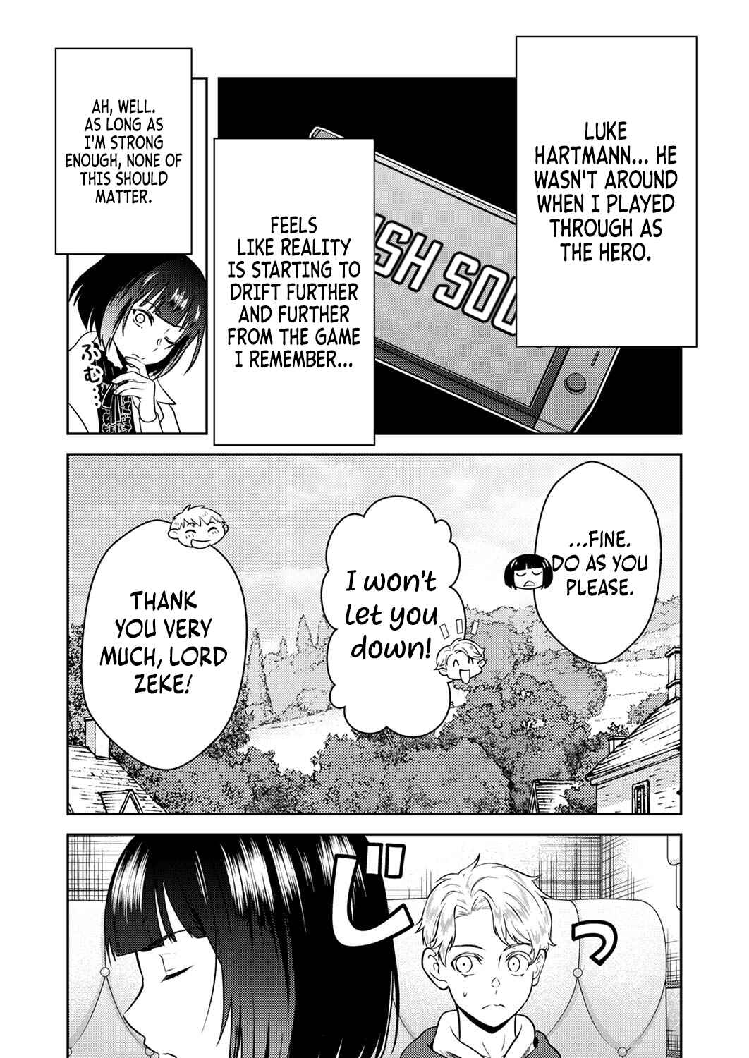 Page 16 Chapter 3 Saikyou Kizoku wa Shibou Flag wo Kutsugaesu