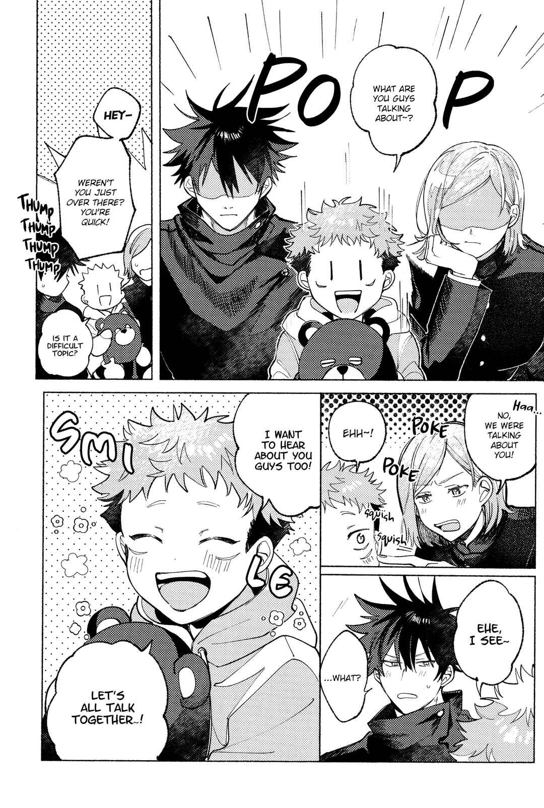 Page 15 Chapter Unknown_dba2 Jujutsu Kaisen - Tsukihi wo Hami Ai wo Shiru (Doujinshi)