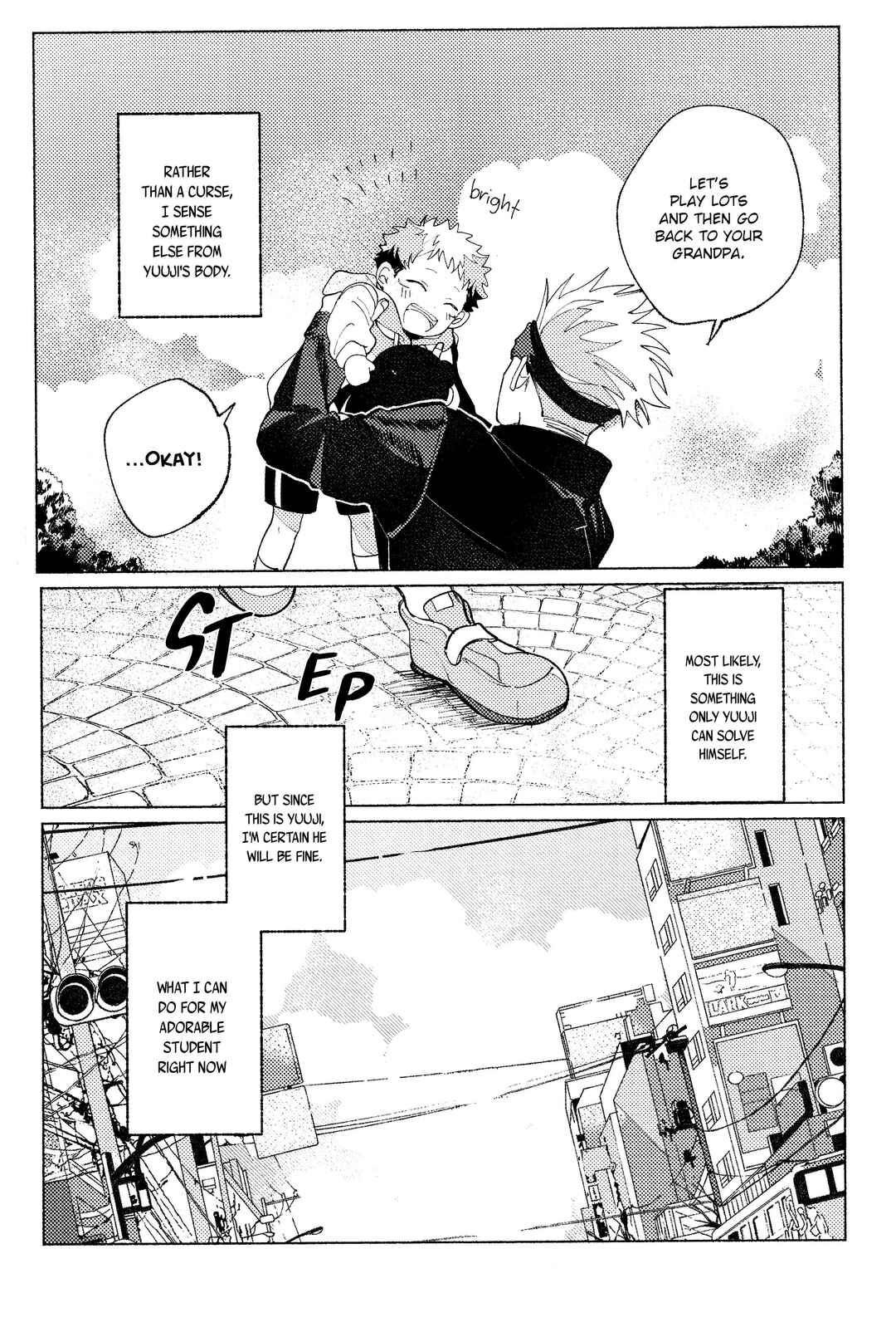 Page 20 Chapter Unknown_dba2 Jujutsu Kaisen - Tsukihi wo Hami Ai wo Shiru (Doujinshi)