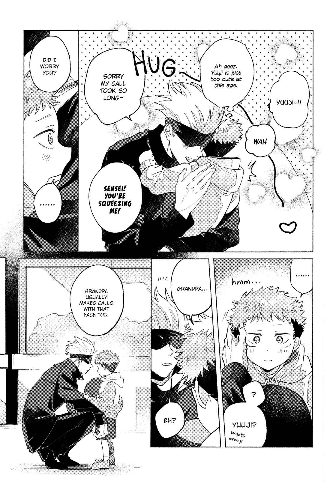 Page 25 Chapter Unknown_dba2 Jujutsu Kaisen - Tsukihi wo Hami Ai wo Shiru (Doujinshi)