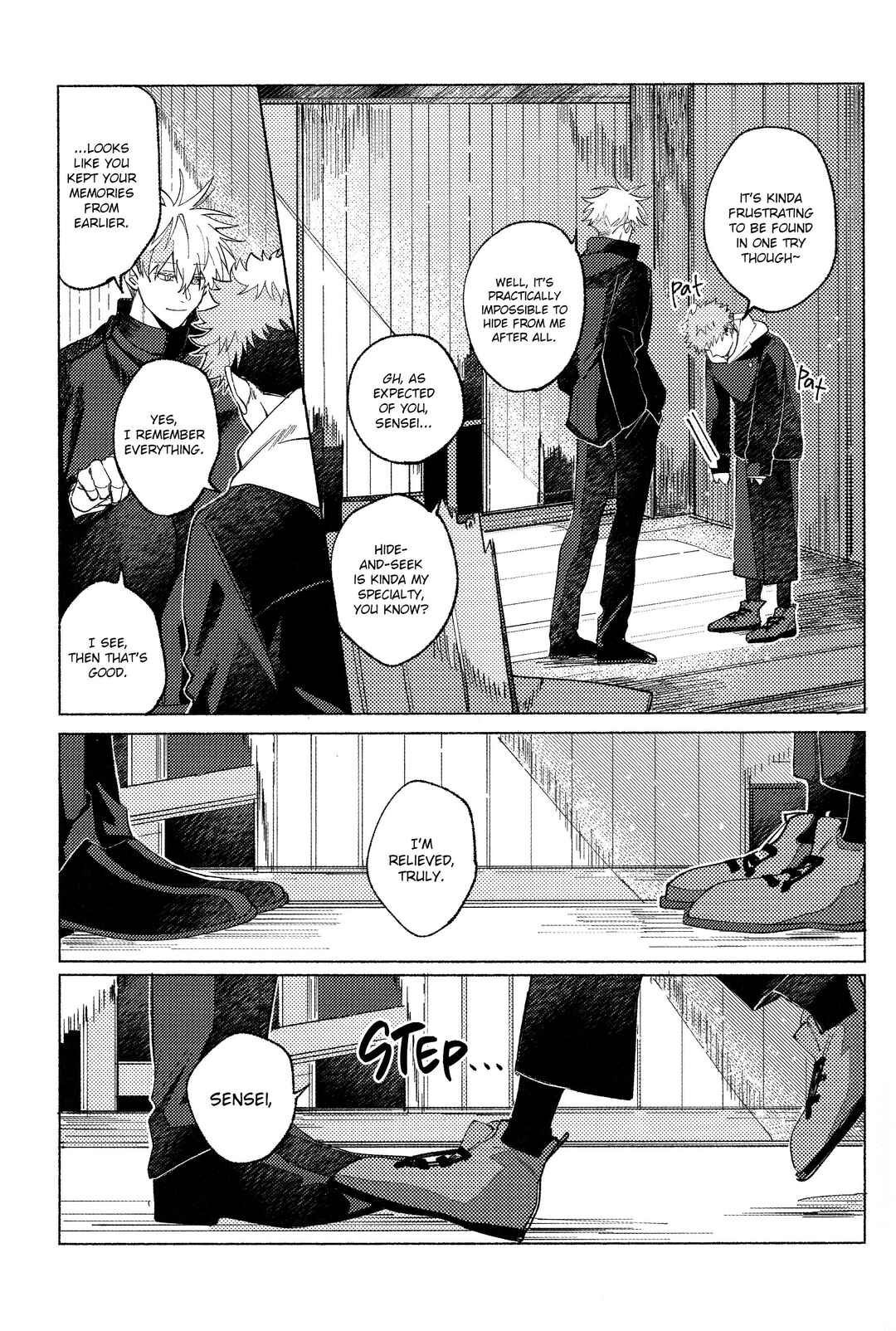 Page 47 Chapter Unknown_dba2 Jujutsu Kaisen - Tsukihi wo Hami Ai wo Shiru (Doujinshi)