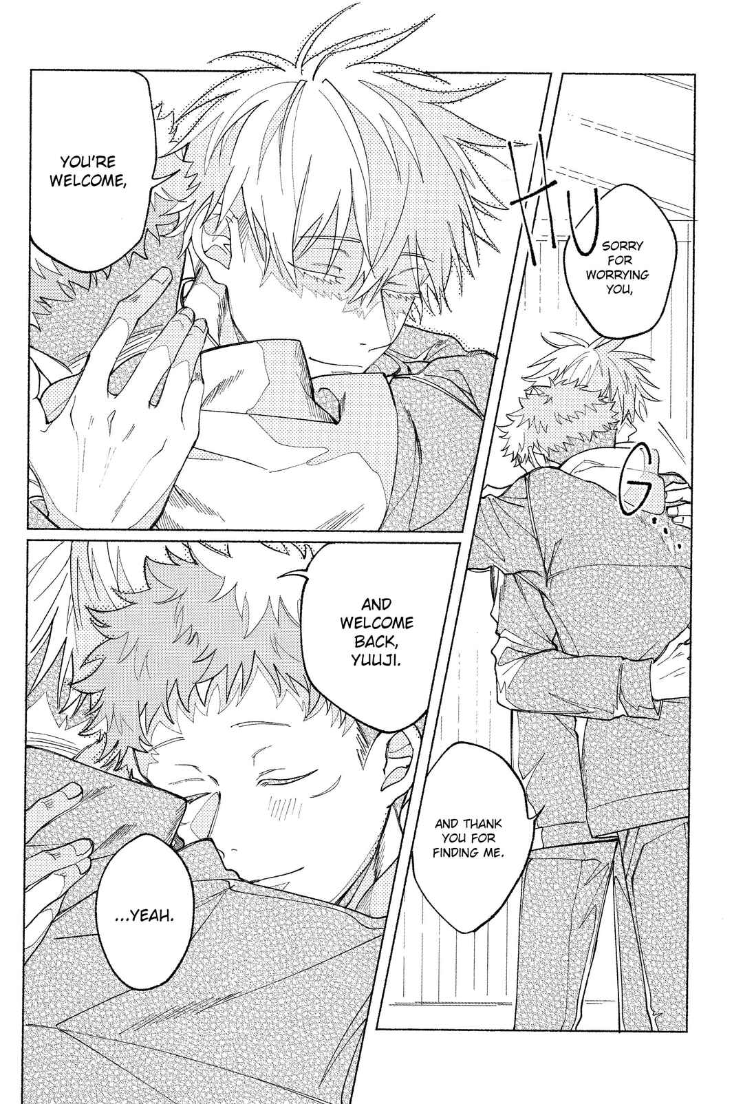 Page 48 Chapter Unknown_dba2 Jujutsu Kaisen - Tsukihi wo Hami Ai wo Shiru (Doujinshi)