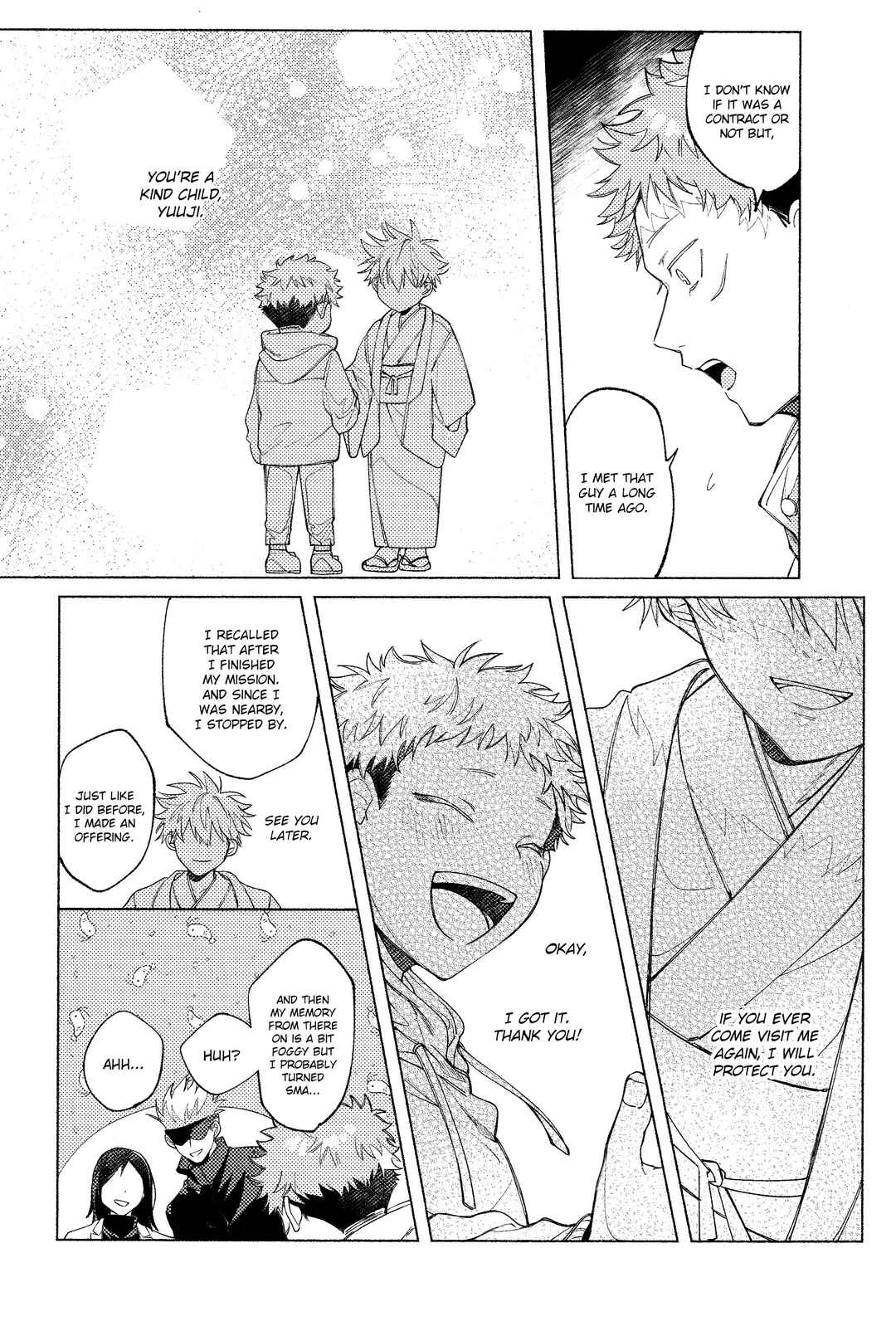 Page 51 Chapter Unknown_dba2 Jujutsu Kaisen - Tsukihi wo Hami Ai wo Shiru (Doujinshi)
