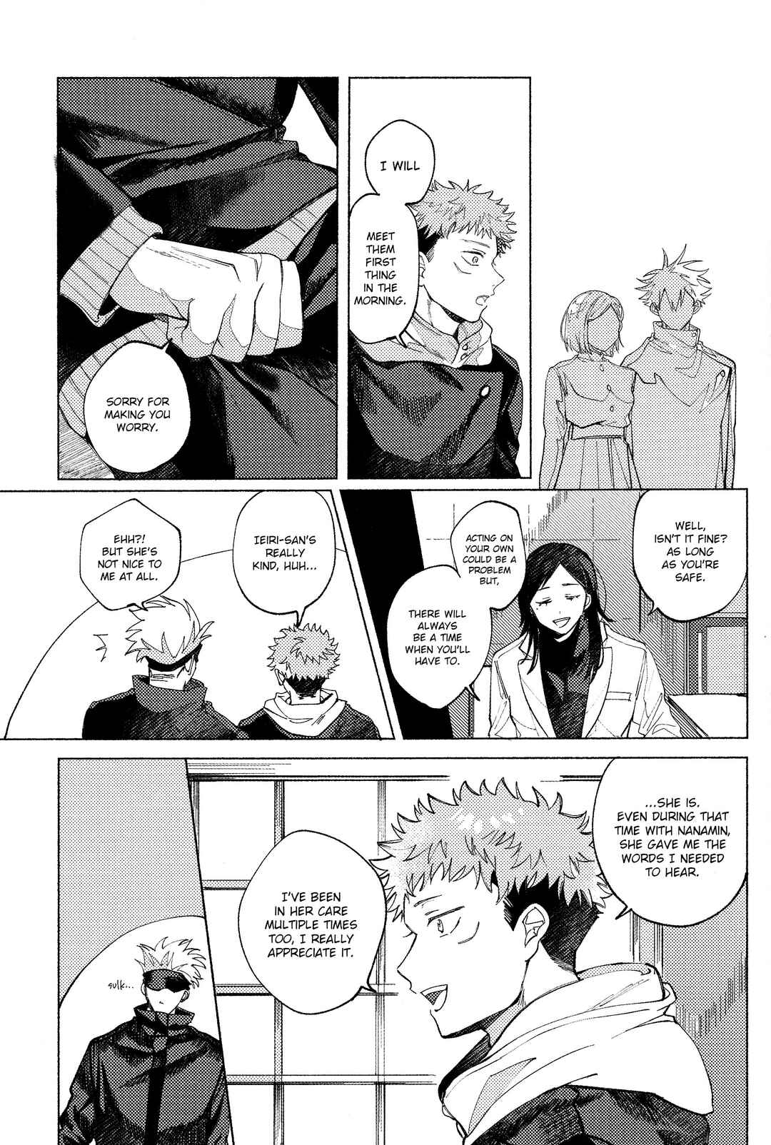Page 53 Chapter Unknown_dba2 Jujutsu Kaisen - Tsukihi wo Hami Ai wo Shiru (Doujinshi)