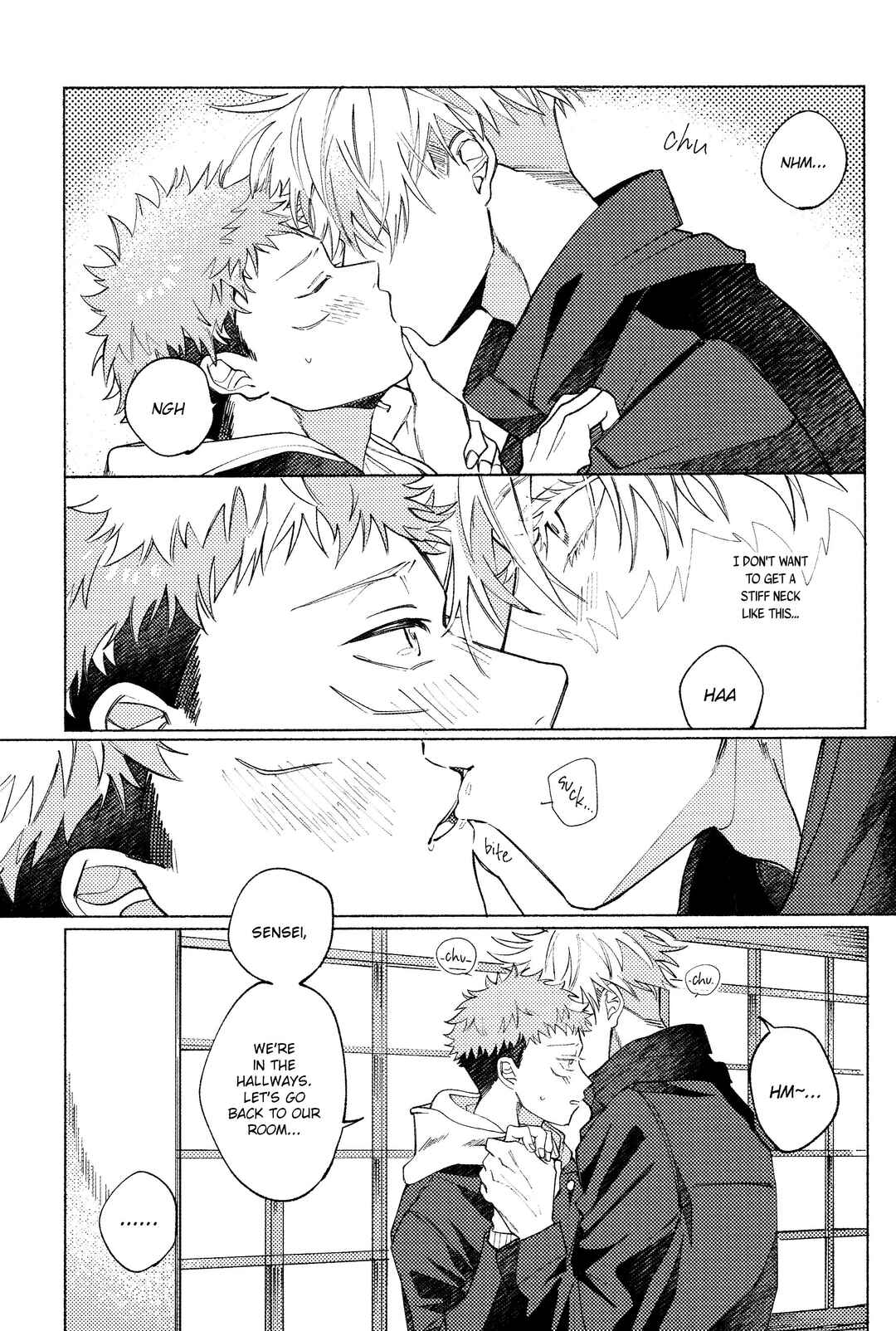 Page 61 Chapter Unknown_dba2 Jujutsu Kaisen - Tsukihi wo Hami Ai wo Shiru (Doujinshi)