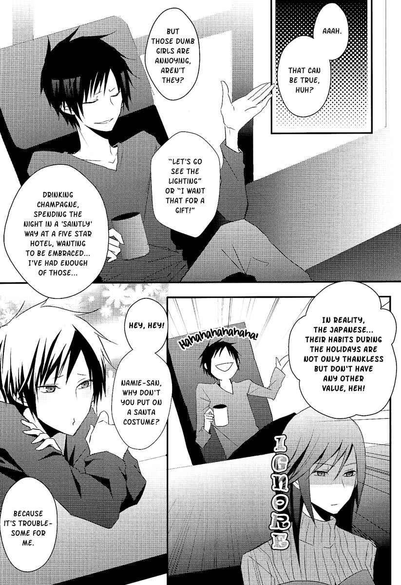 Page 8 Chapter Unknown_1ede Durarara!! - Batenfuku no Santa Claus (Doujinshi)