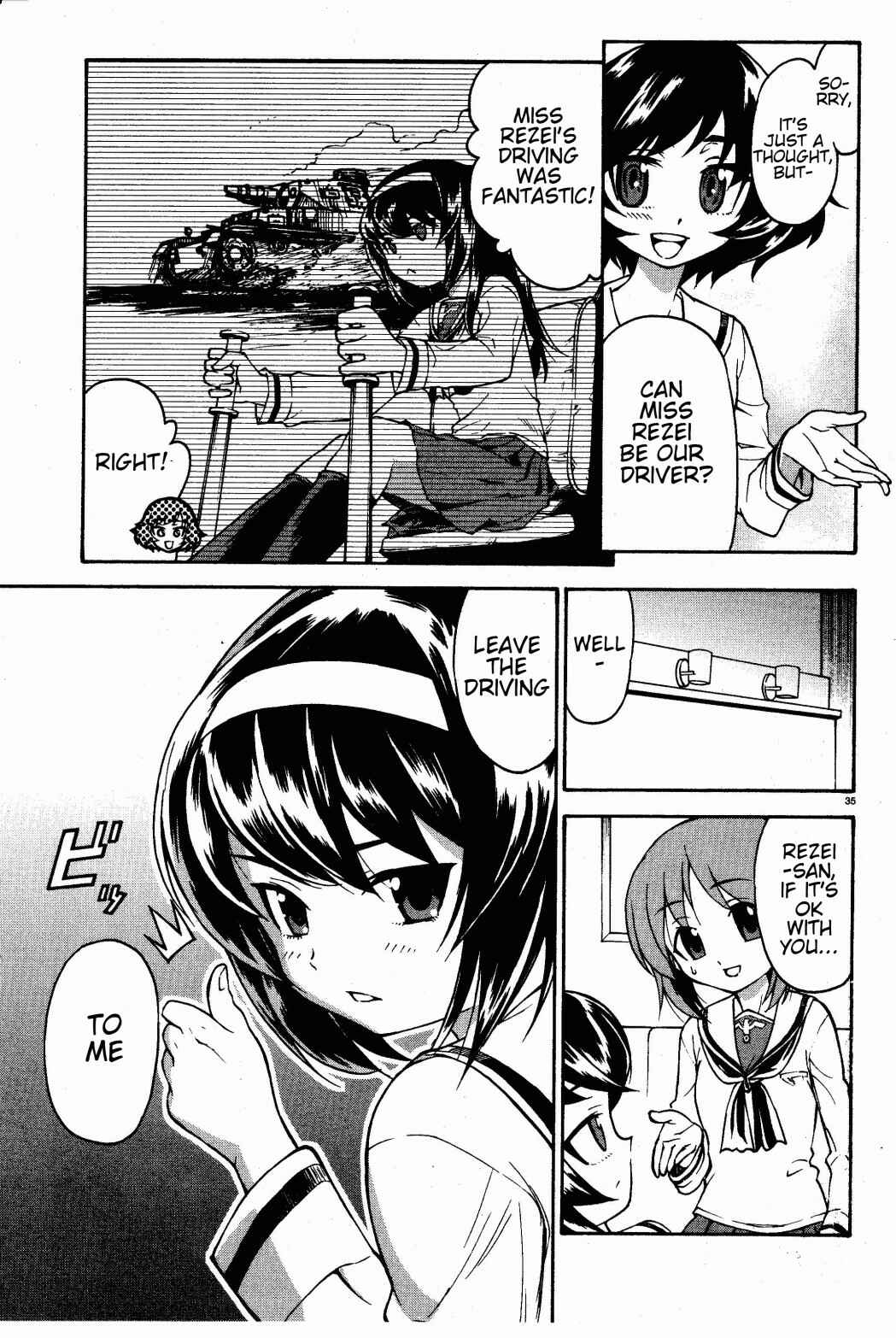 Page 34 Chapter 2 Girls und Panzer
