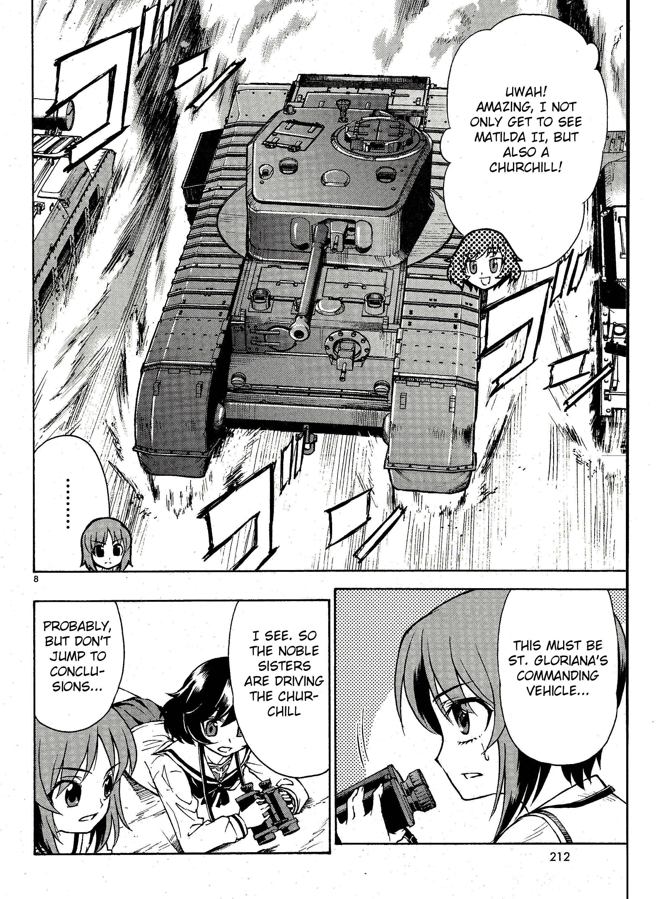Page 8 Chapter 4 Girls und Panzer