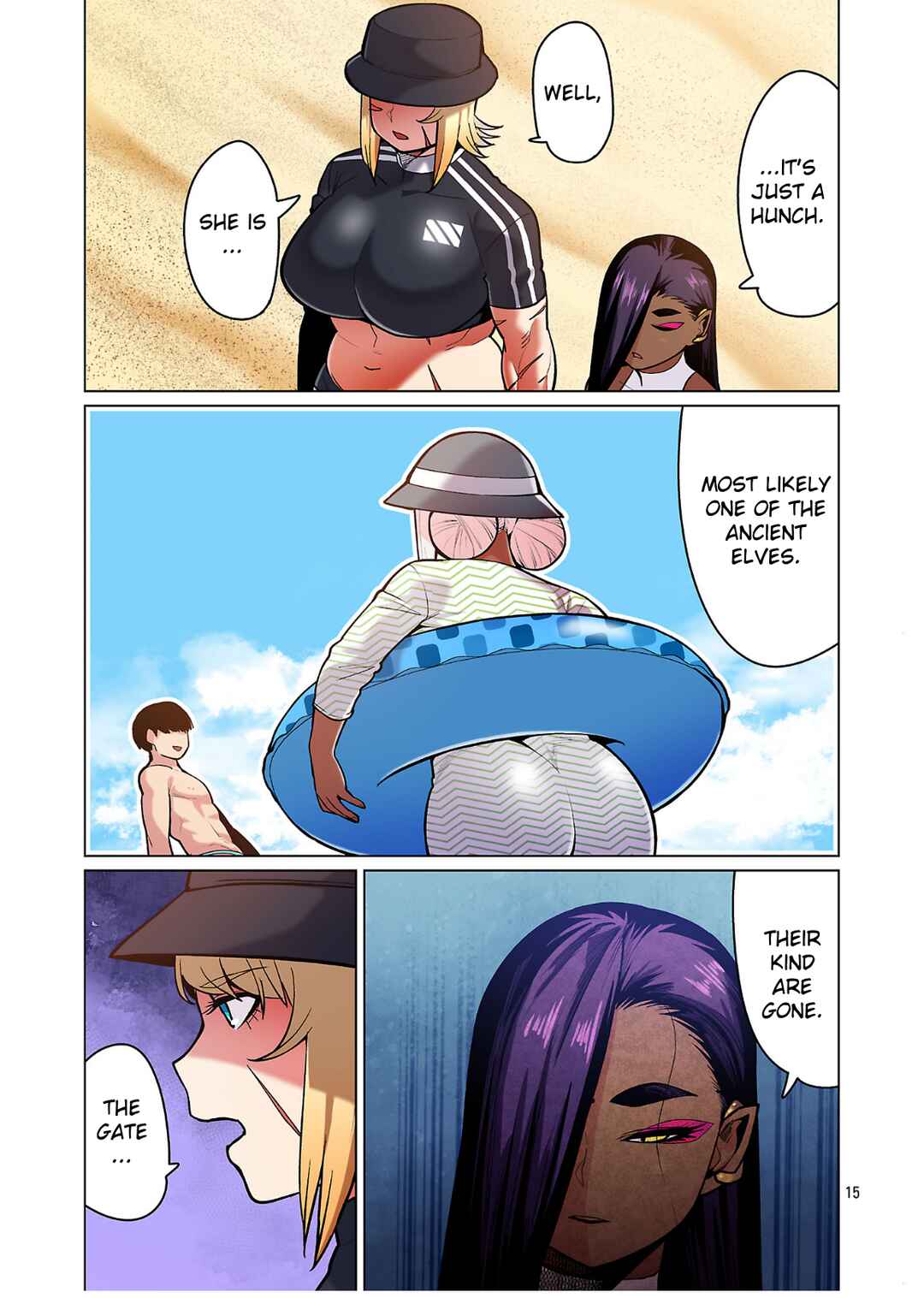 Page 16 Chapter 21 Shin Elf-san wa Yaserarenai. (Official Colored)