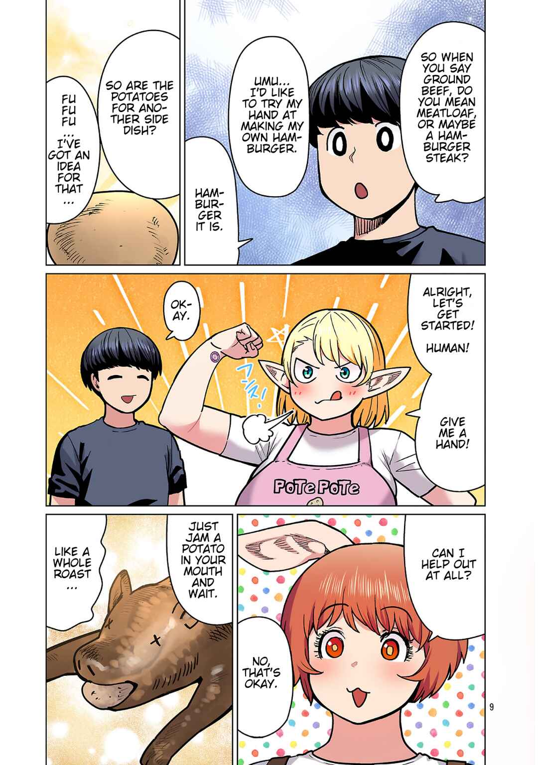 Page 10 Chapter 25 Shin Elf-san wa Yaserarenai. (Official Colored)