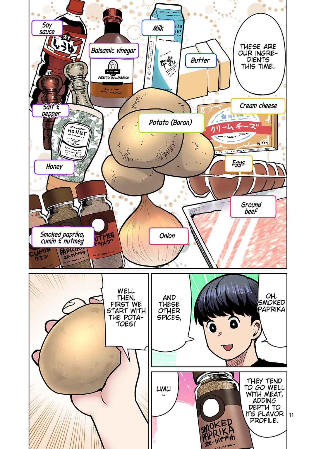 Page 12 Chapter 25 Shin Elf-san wa Yaserarenai. (Official Colored)